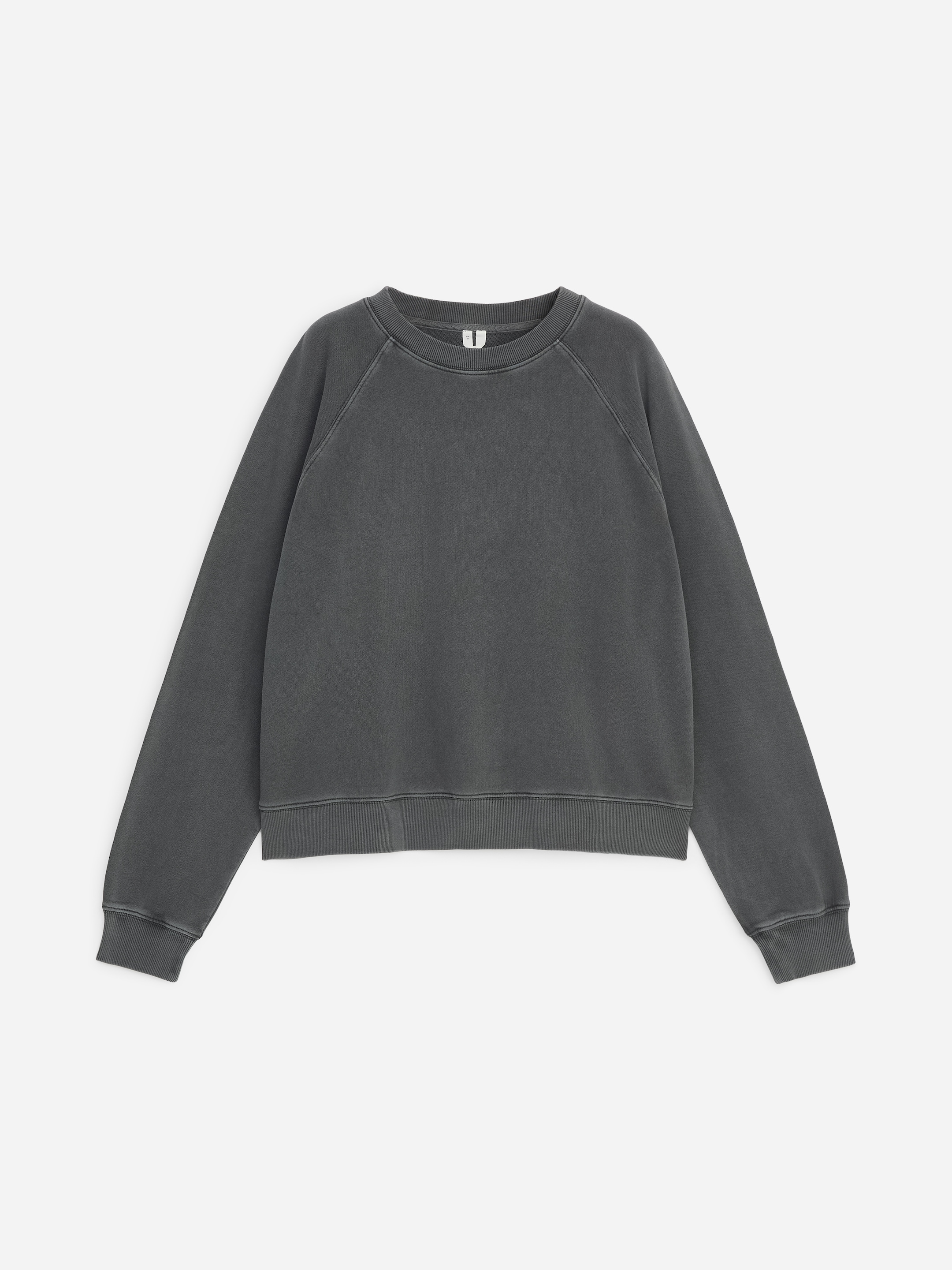 Felpa in spugna di cotone-Black-21012
