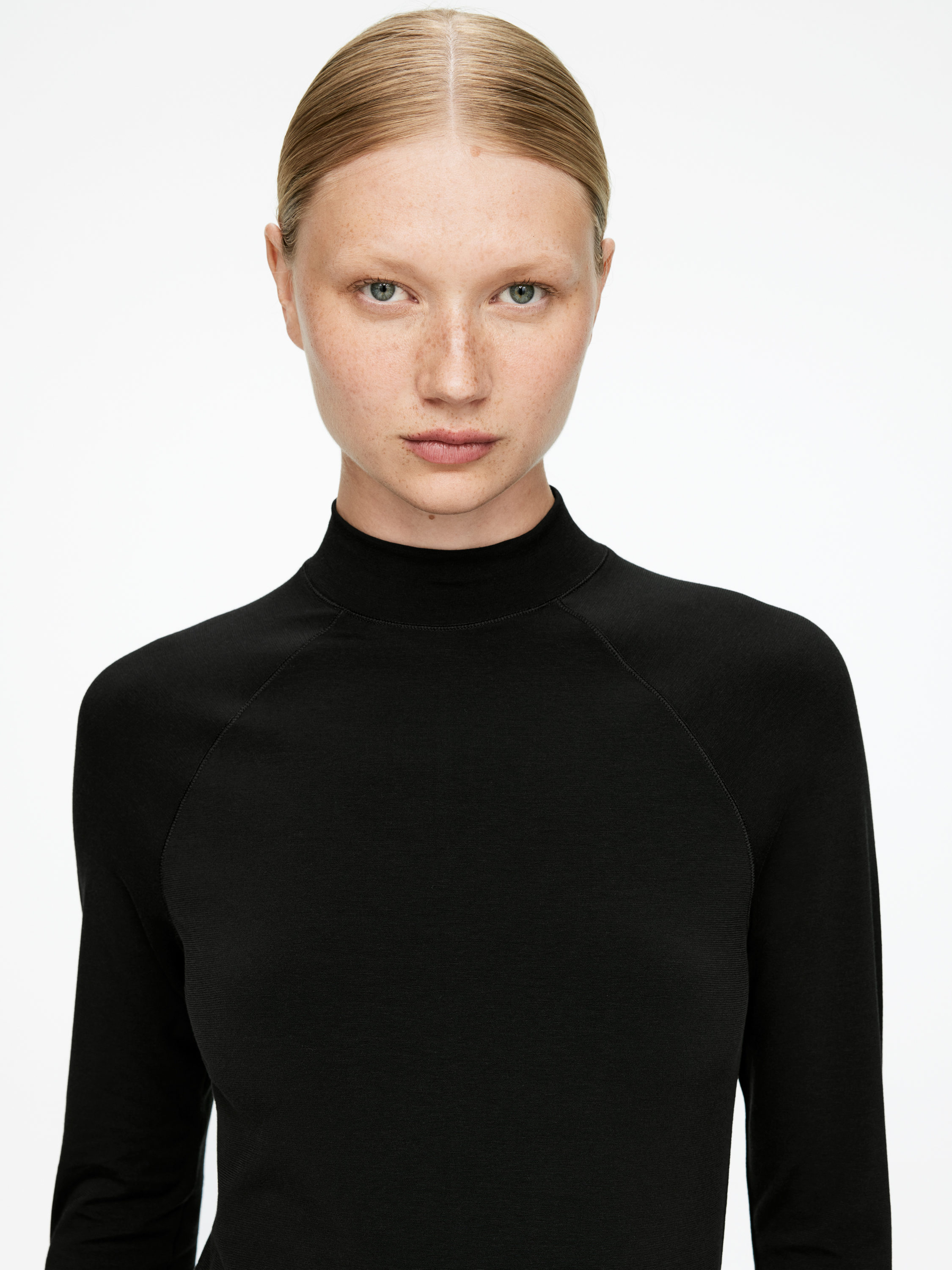Maxi Stretch Dress - Black - Slim fit - Women - StillMedia/Lookbook - 5