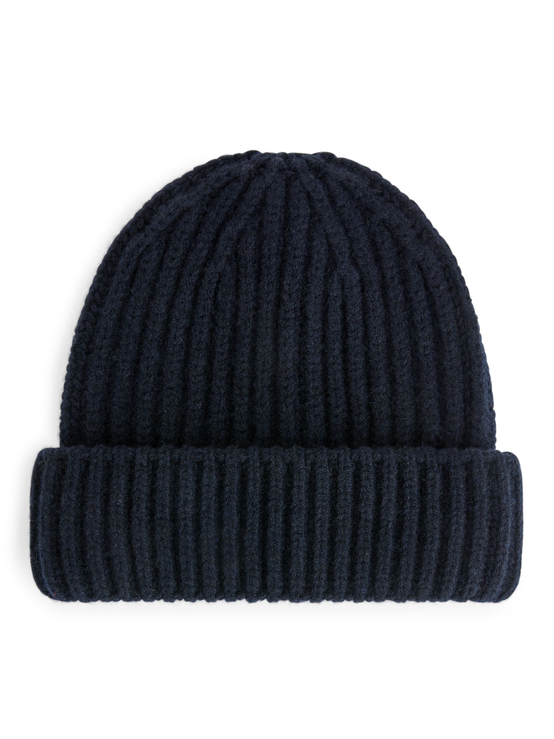 Gerippte Wollmütze - Dunkelblau - Herren - StillMedia/DescriptiveStillLife - 1