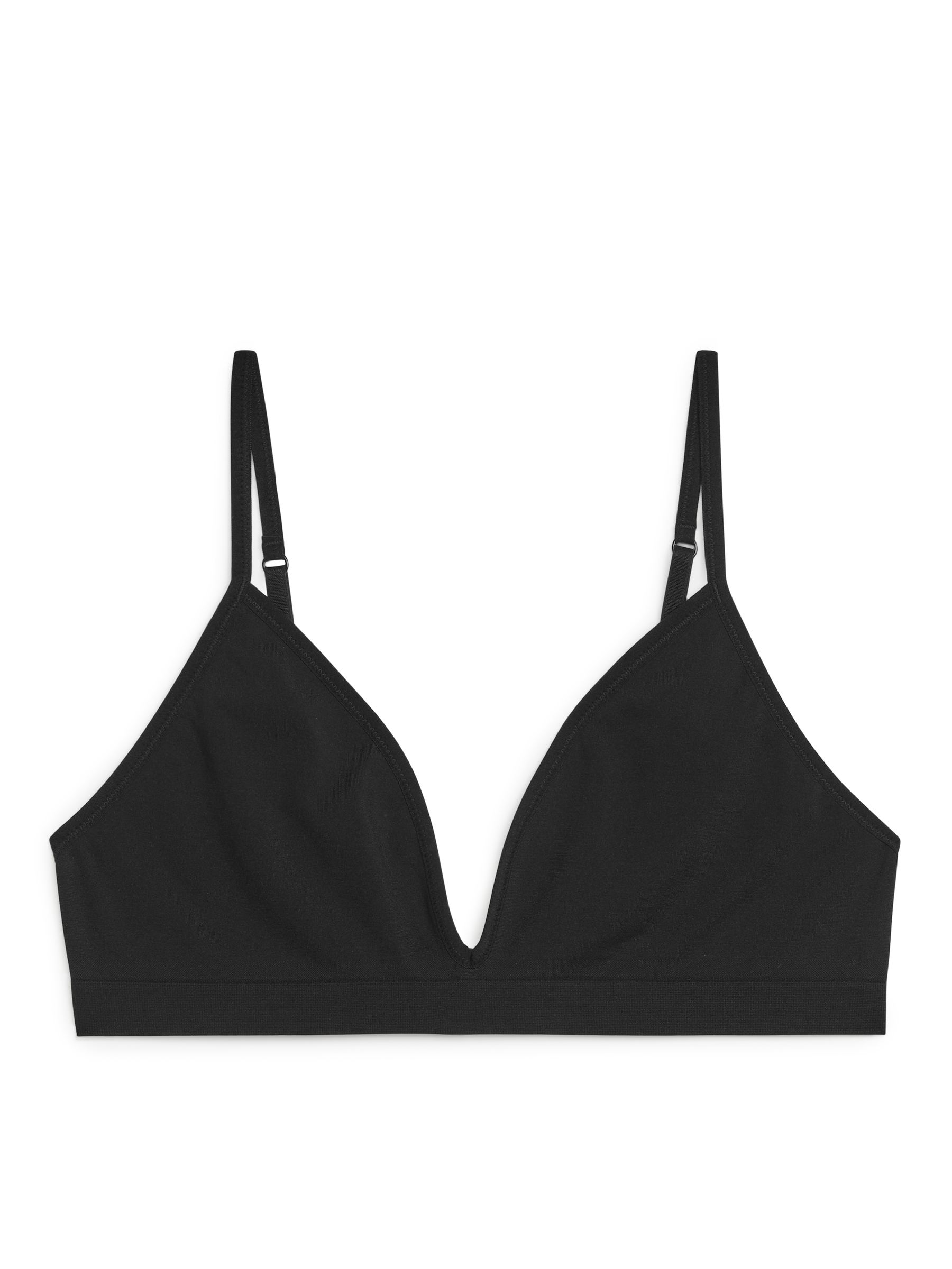 Nahtloser, bügelloser BH - Schwarz - Damen - StillMedia/DescriptiveStillLife - 2