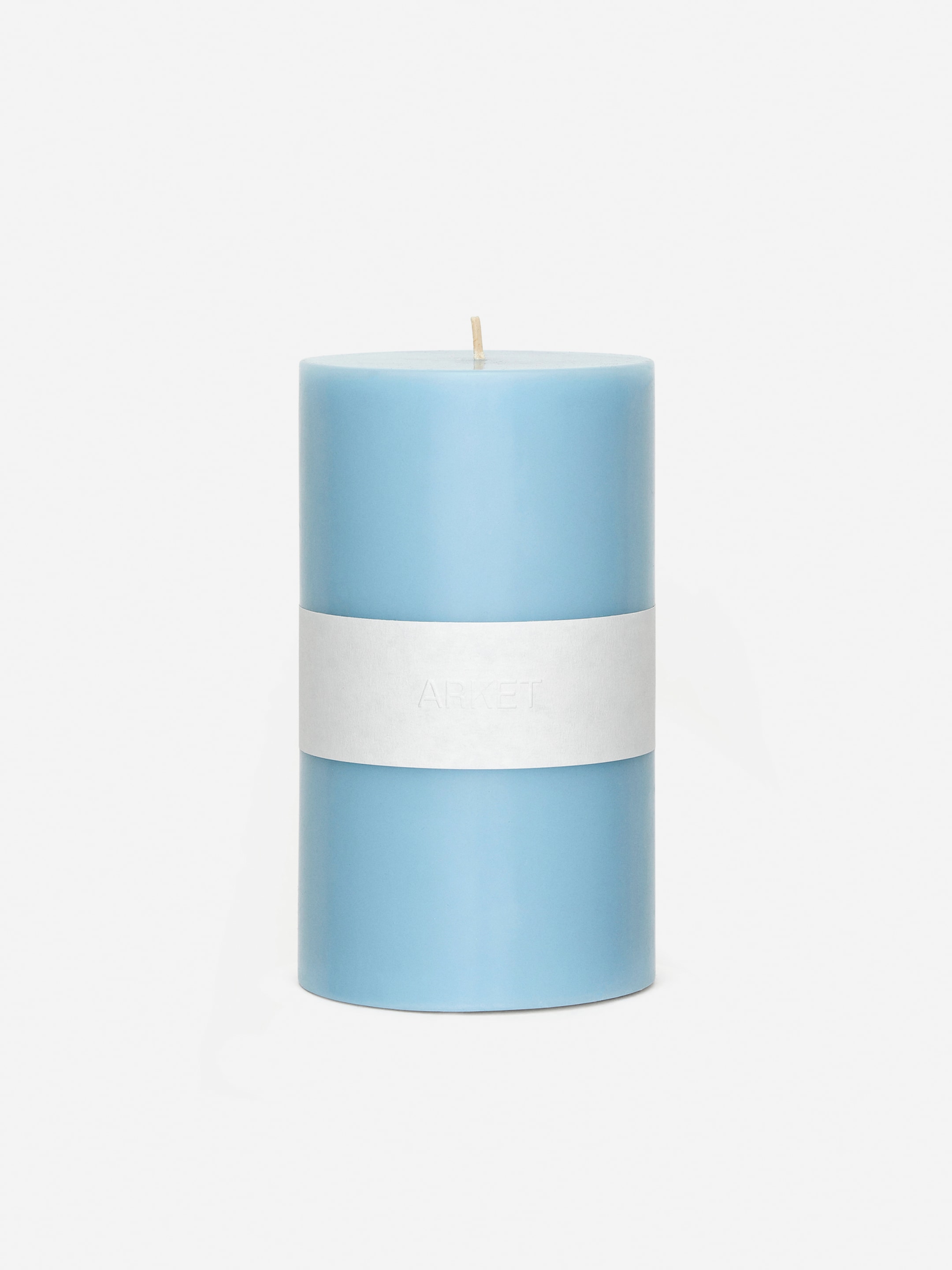 Pillar Candle 17.5 cm - Light Blue - Homeware - StillMedia/DescriptiveStillLife - 1