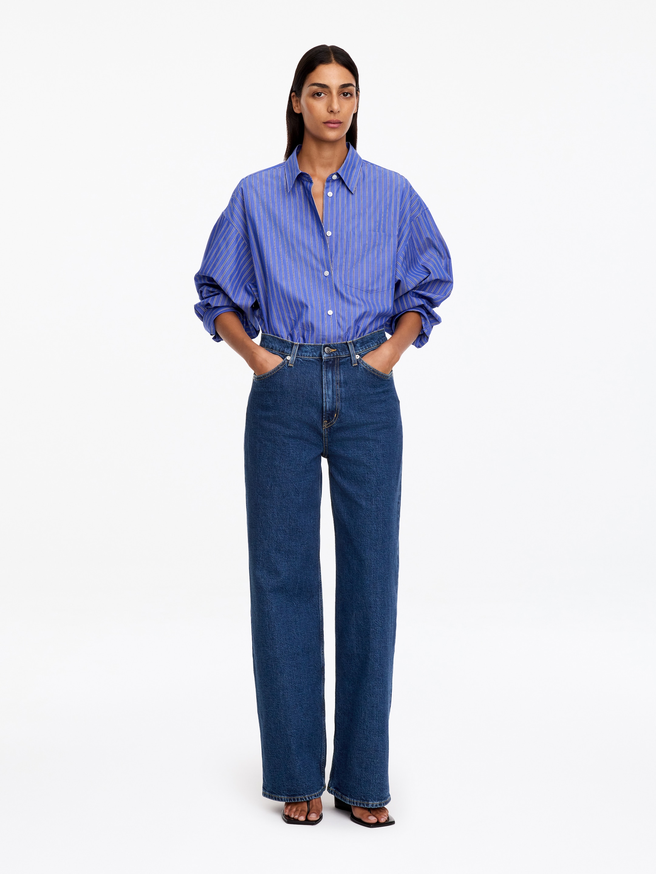 Jeans flared Lupine-Blue-14756