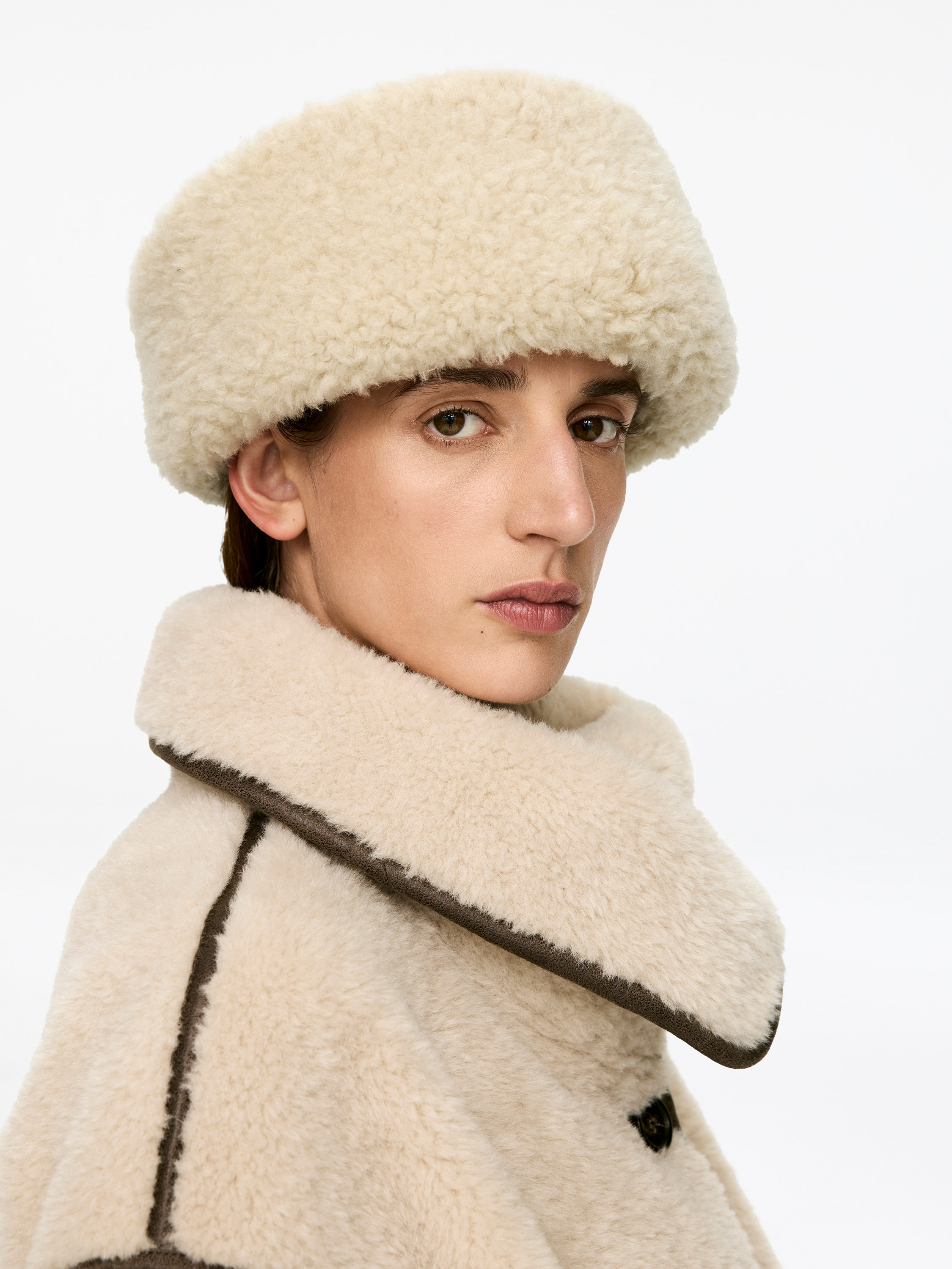 Teddy Hat - Light Beige - Women - StillMedia/Lookbook - 6