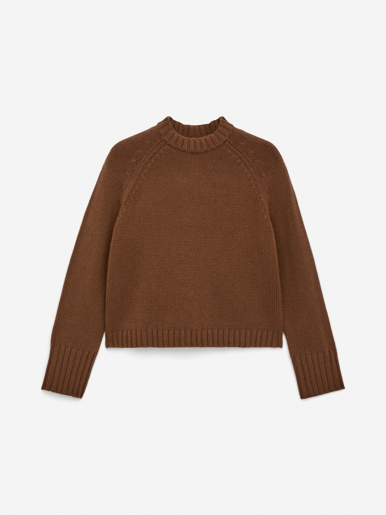 Pull épais en pur cachemire​ - Marron - 2