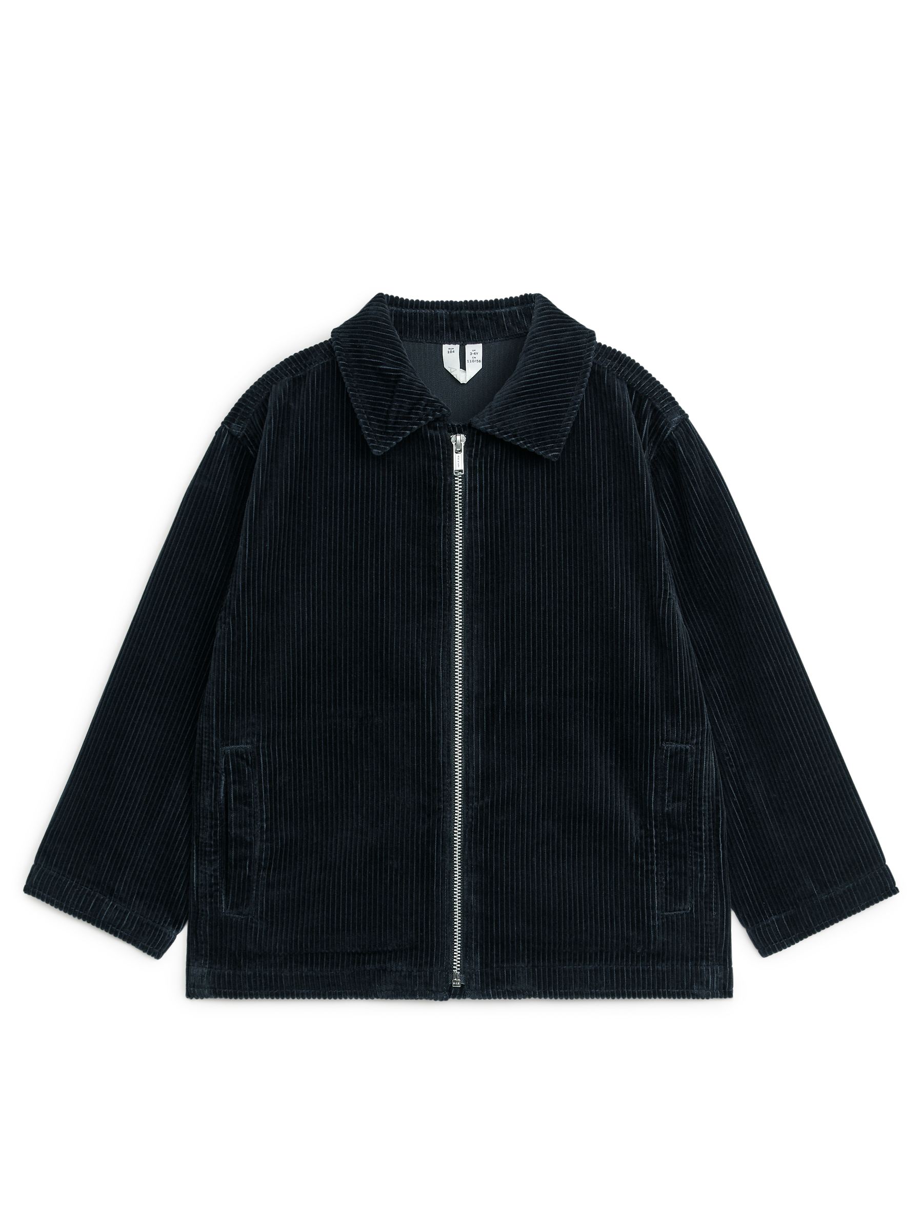 Cord-Overshirt mit Reißverschluss - Schwarz - Relaxed Fit - Kinder - StillMedia/DescriptiveStillLife - 3