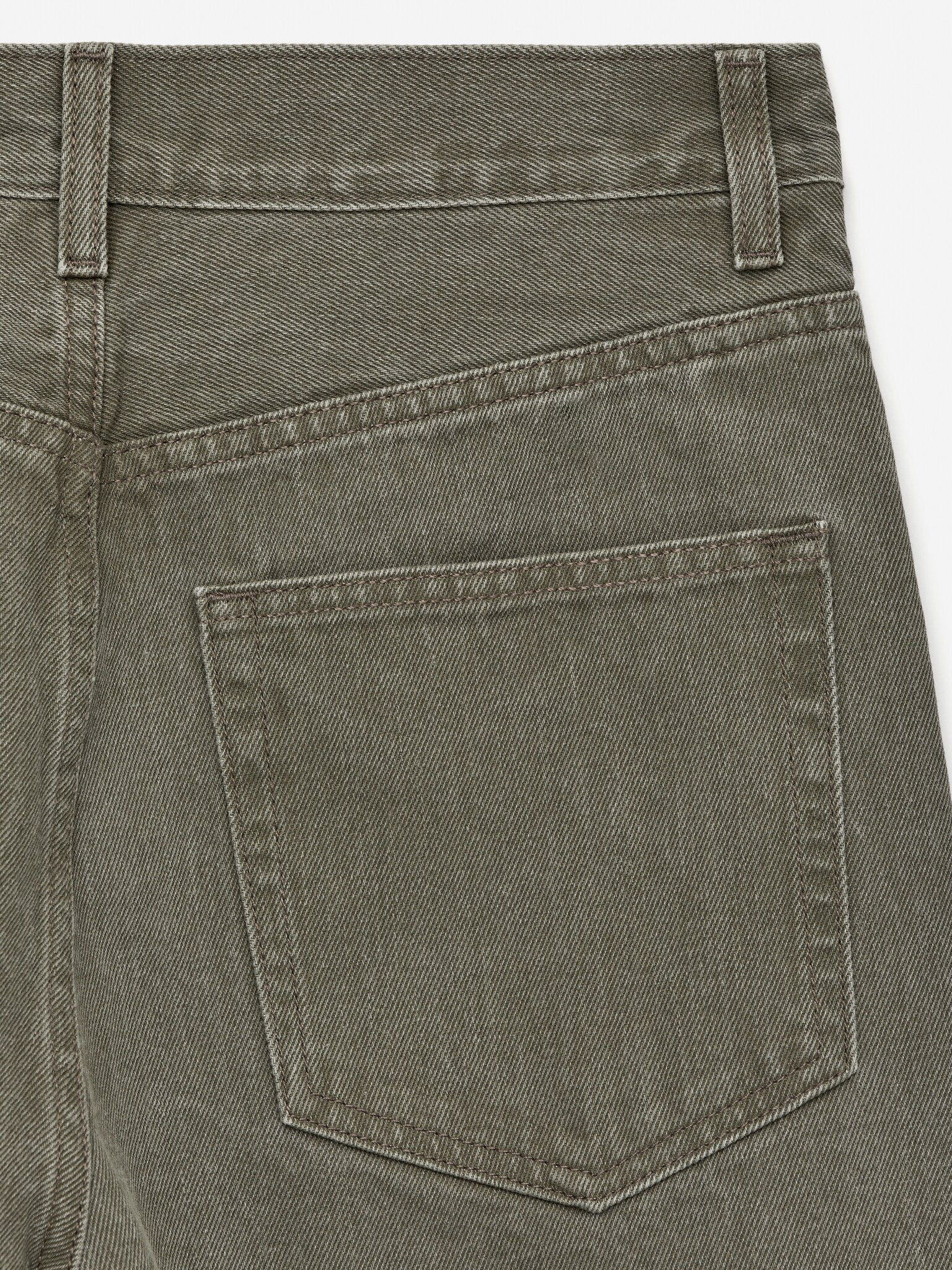 Jean barrel AMBER - Vert kaki/Bleu/Bleu/Noir - 2