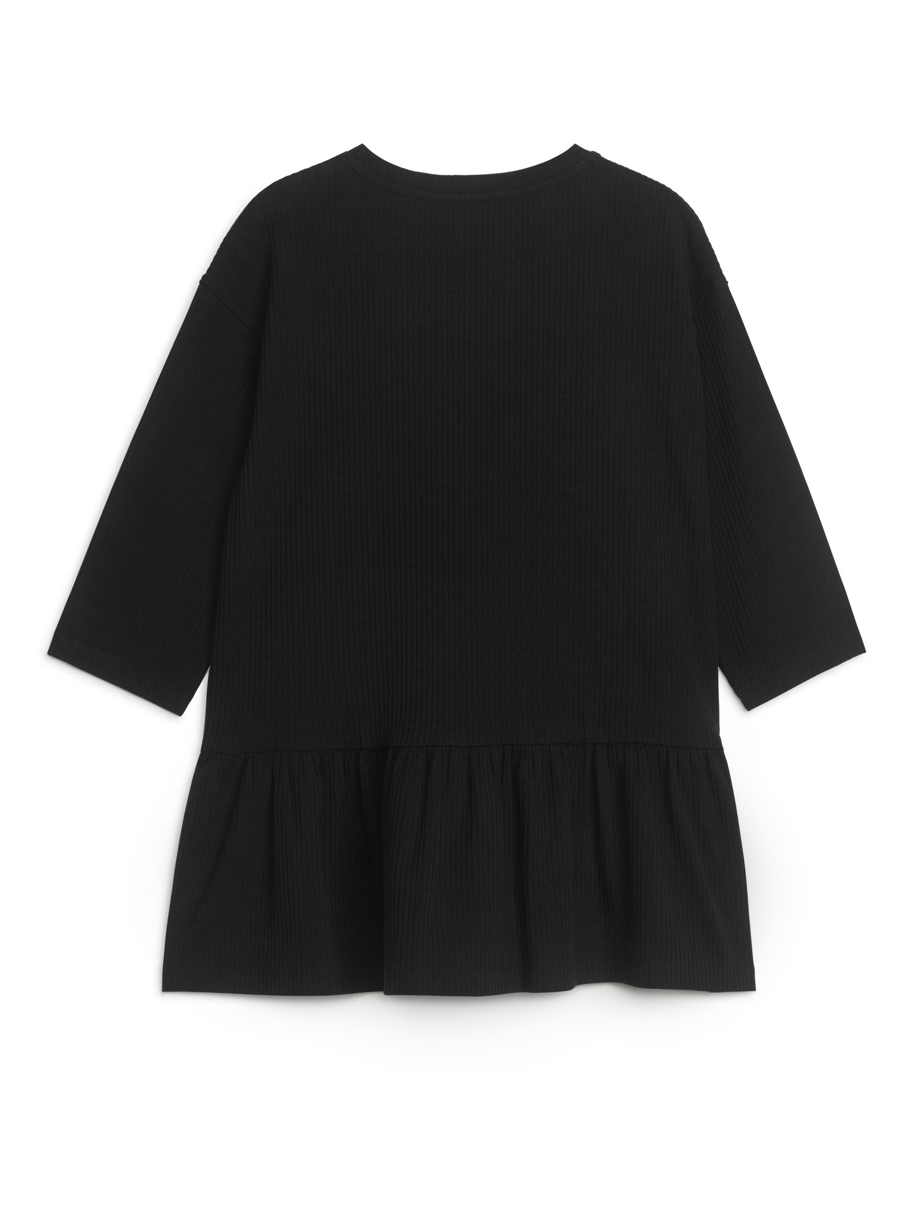 Jerseykleid mit Rüschen - Schwarz - Relaxed Fit - Kinder - StillMedia/DescriptiveStillLife - 3