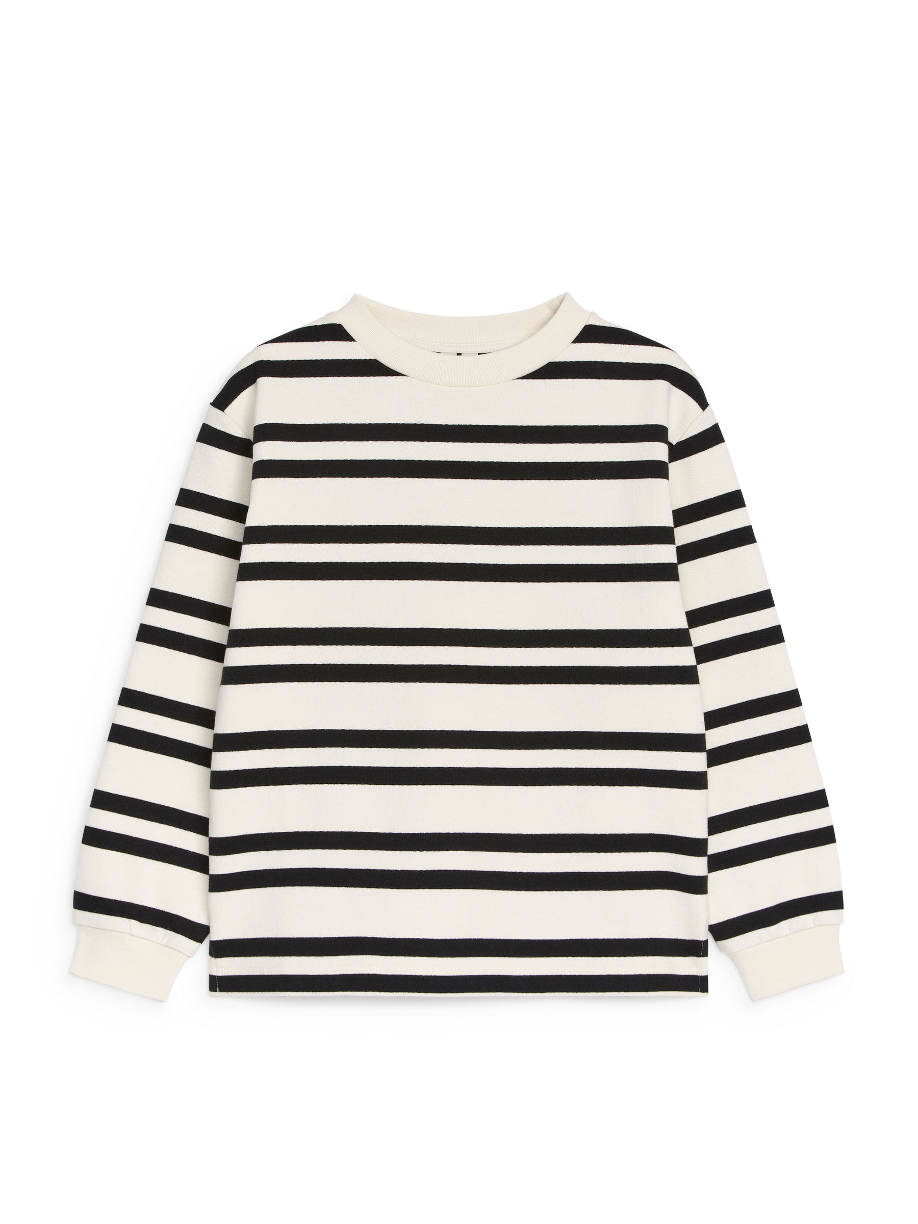 Sweatshirt aus Baumwolle - Weiß/Schwarz - Regular Fit - Kinder - StillMedia/DescriptiveStillLife - 1