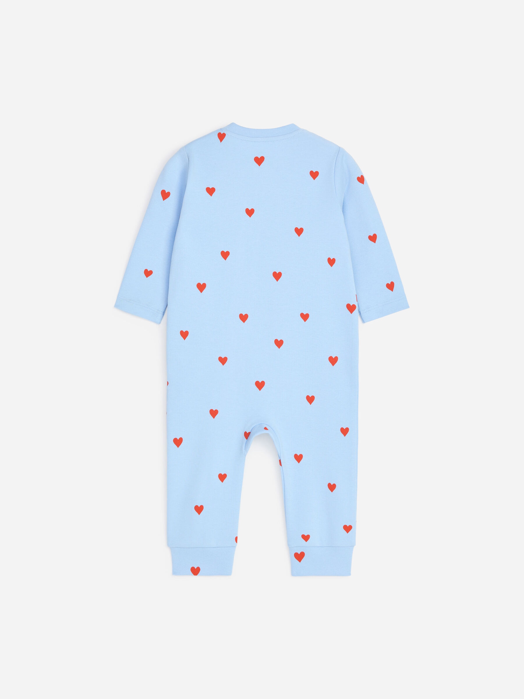 Schlafstrampler - Blau/Herzen in Rot - Regular Fit - Kinder - StillMedia/DescriptiveStillLife - 2