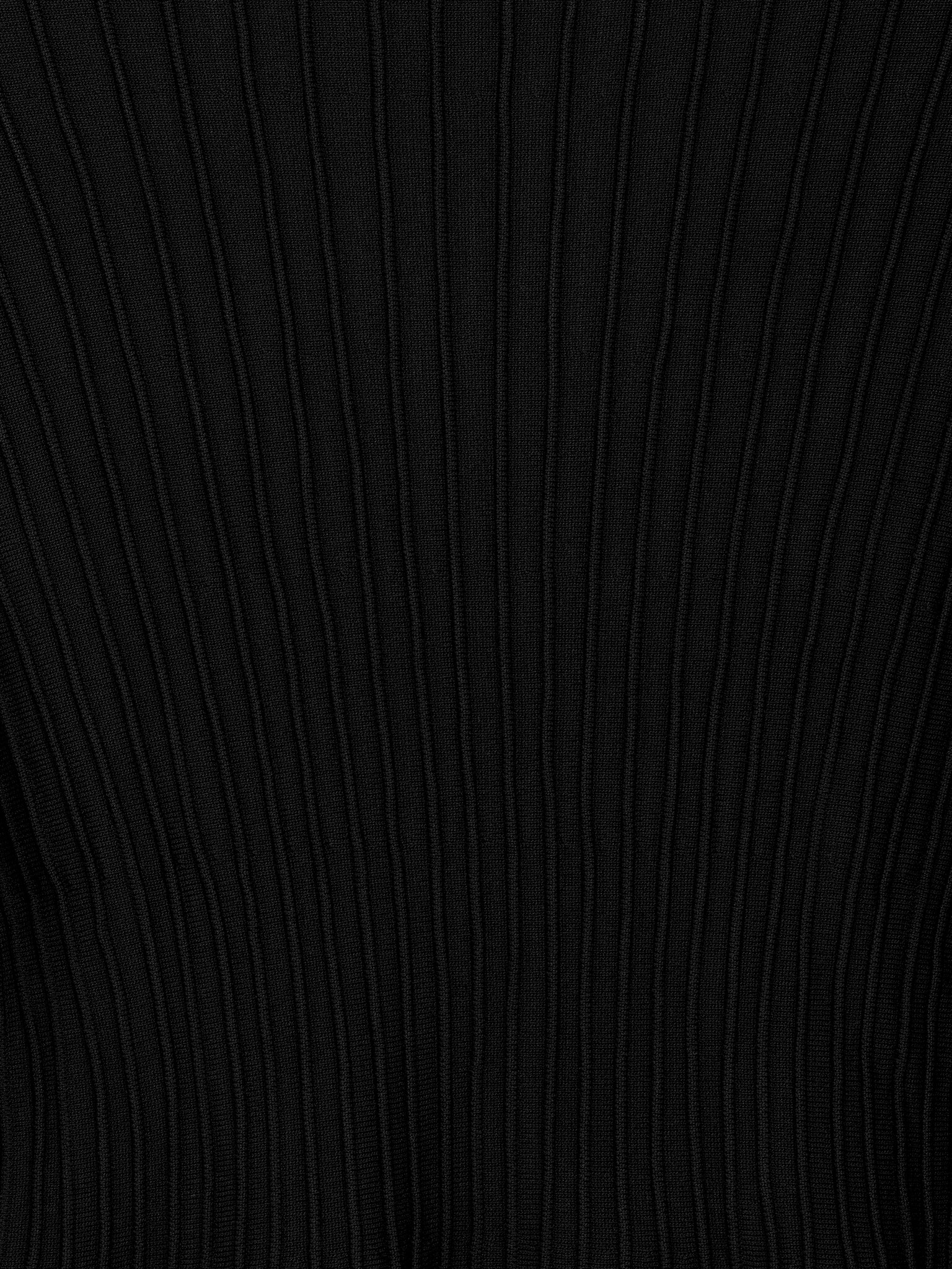 Oberteil mit Schößchen - Schwarz - 5