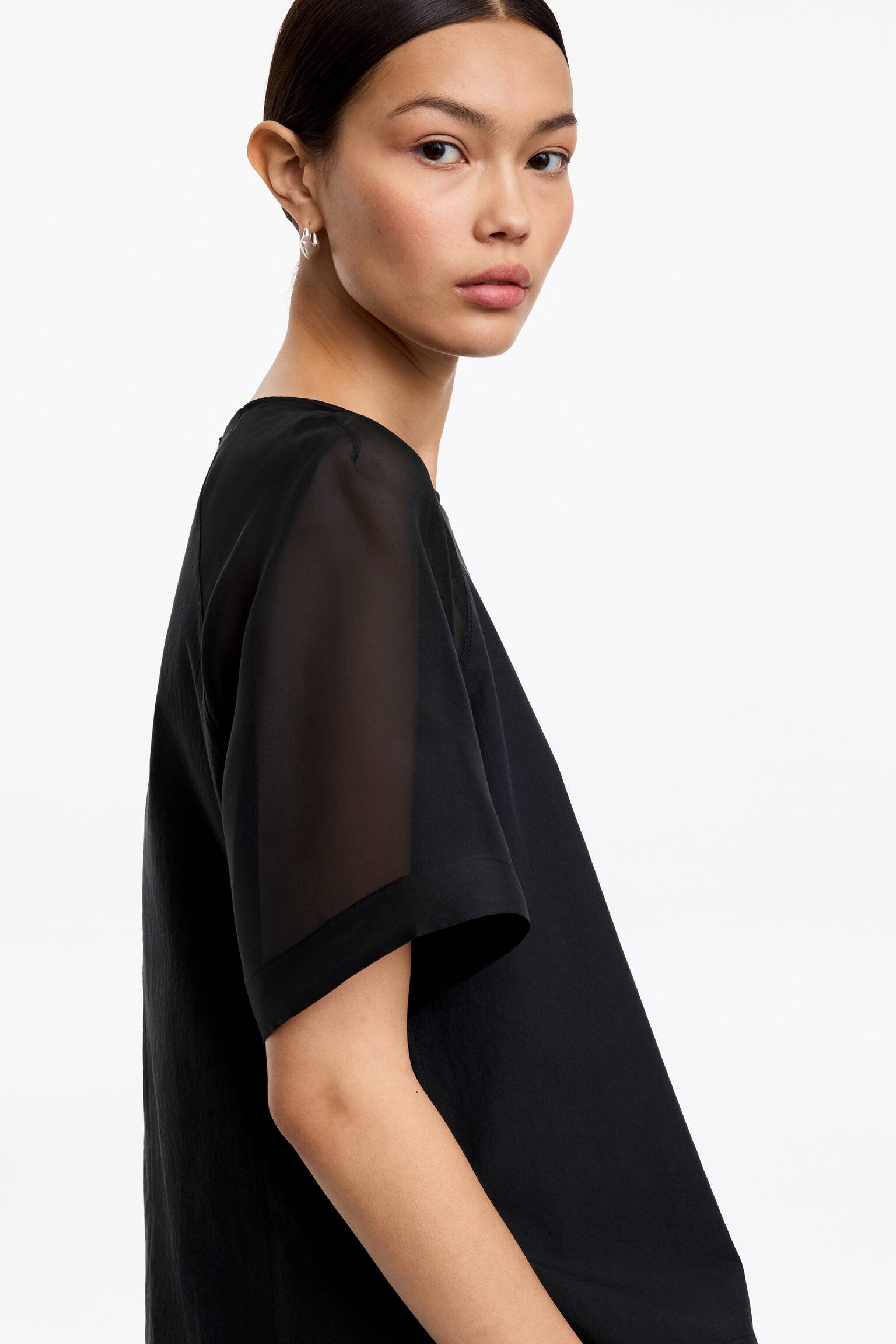 Haut en coton et soie - 5