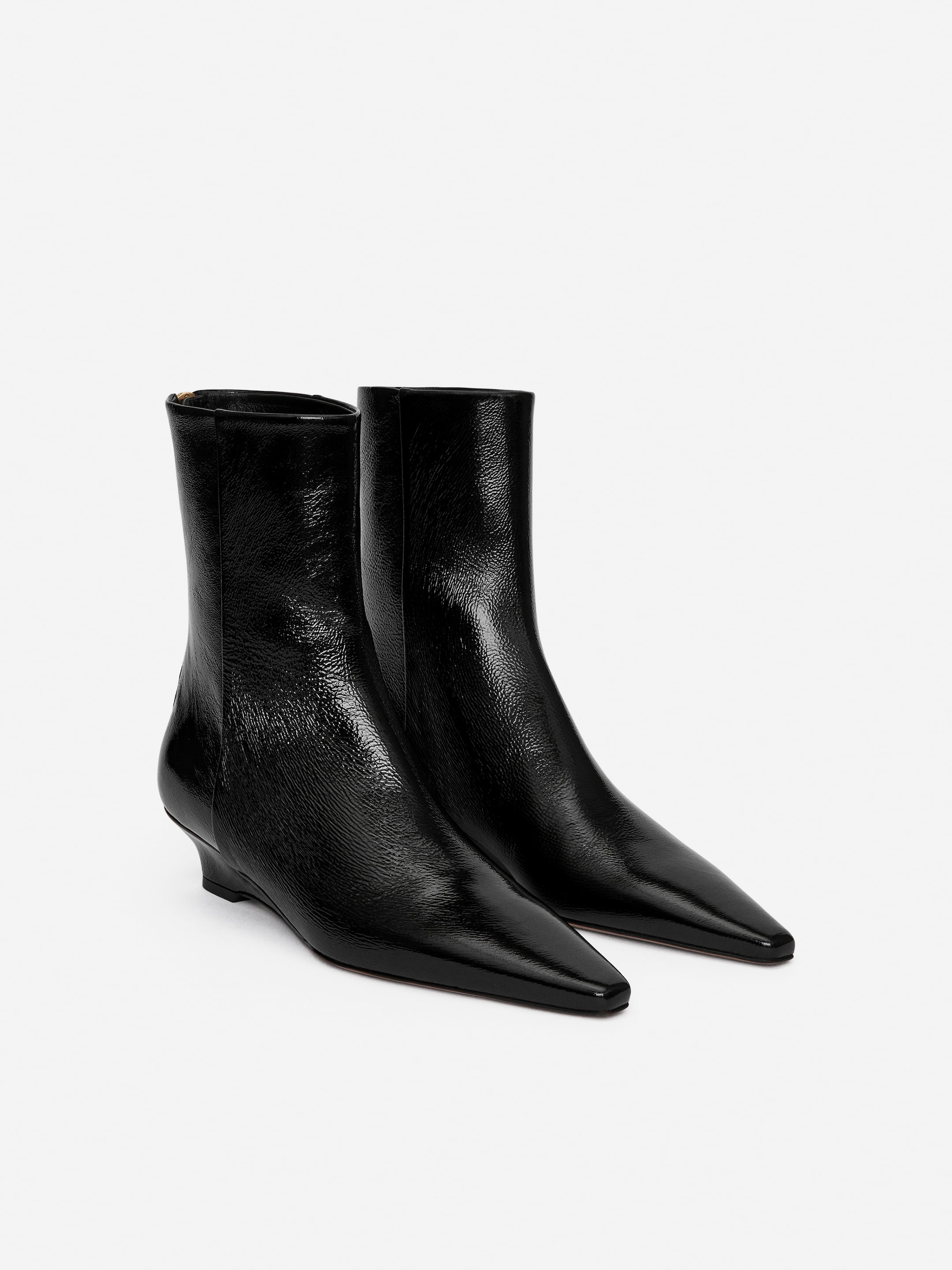 Wedge Ankle Boots - Black - Women - StillMedia/DescriptiveStillLife - 1
