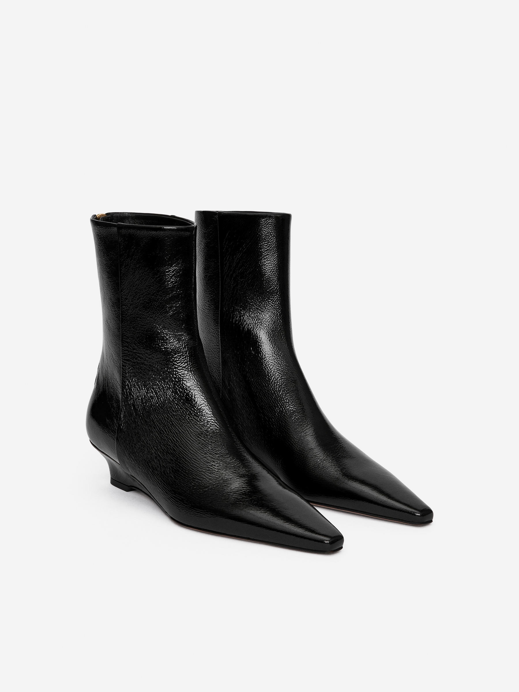 Wedge Ankle Boots - Black - Women - StillMedia/DescriptiveStillLife - 1