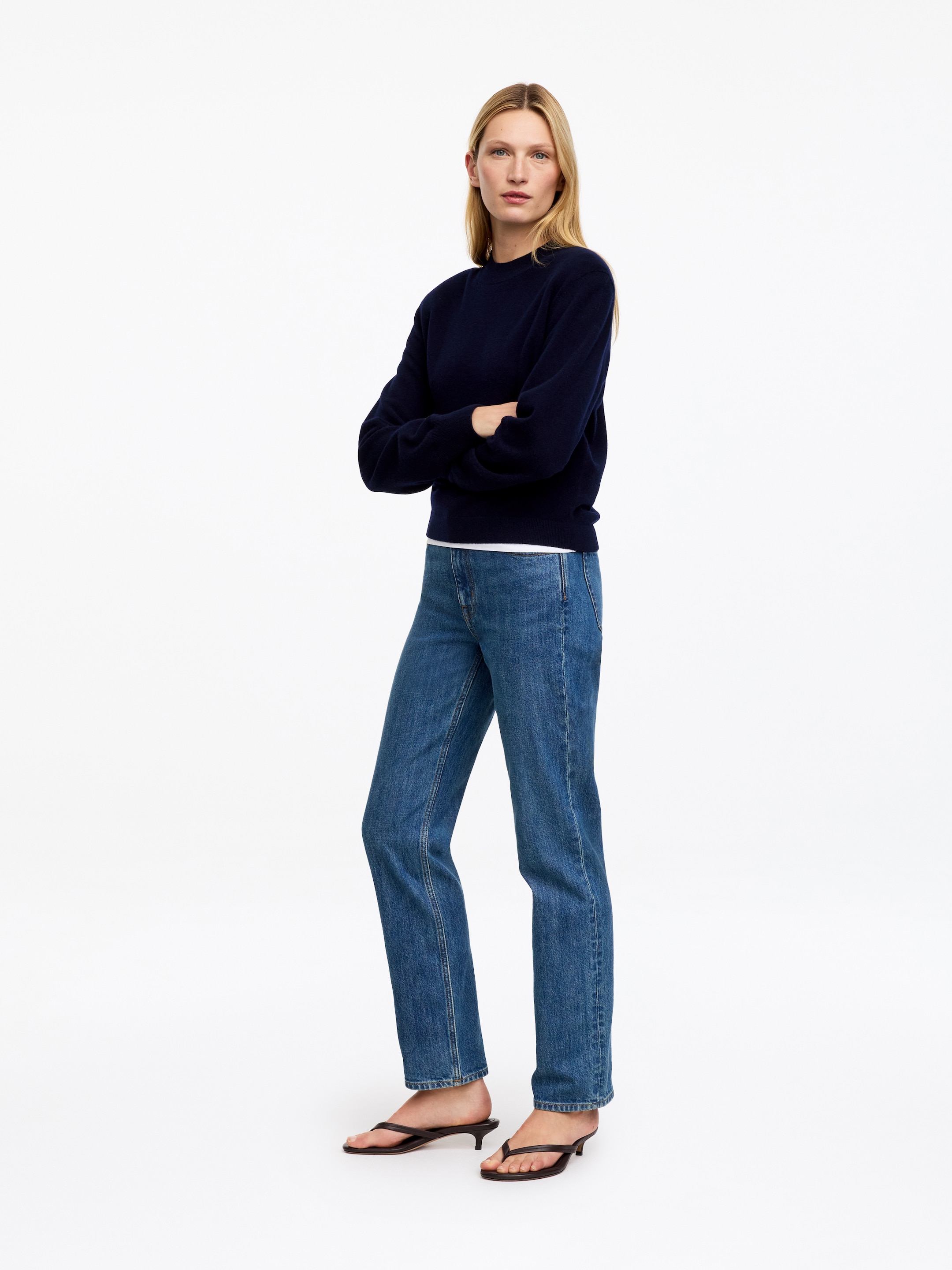 Jade Long Slim Jeans - Blue - Slim fit - Women - StillMedia/Lookbook - 6