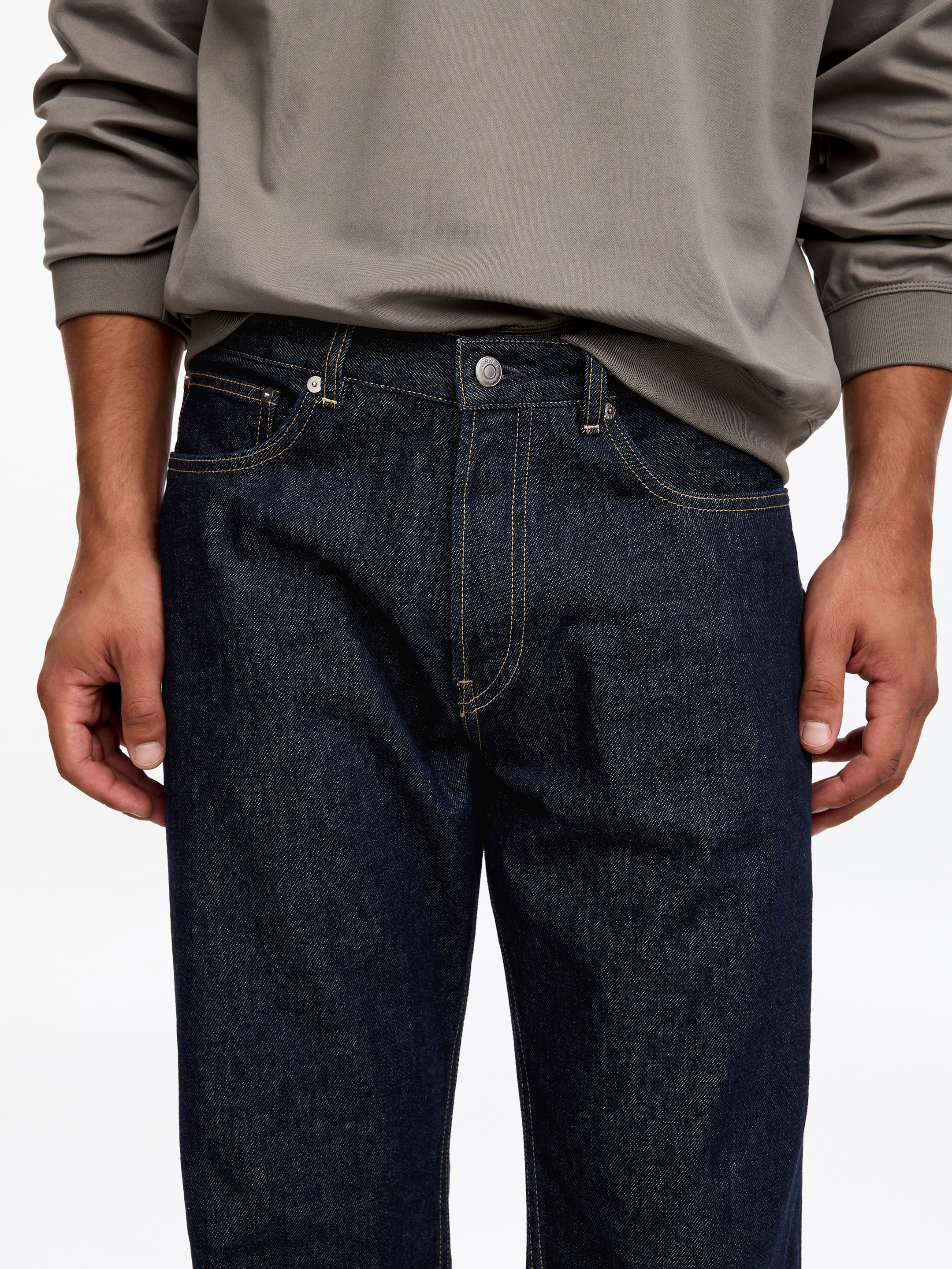 CANYON Boot Cut Jeans - Dark Blue - Regular fit - Men - StillMedia/Lookbook - 3