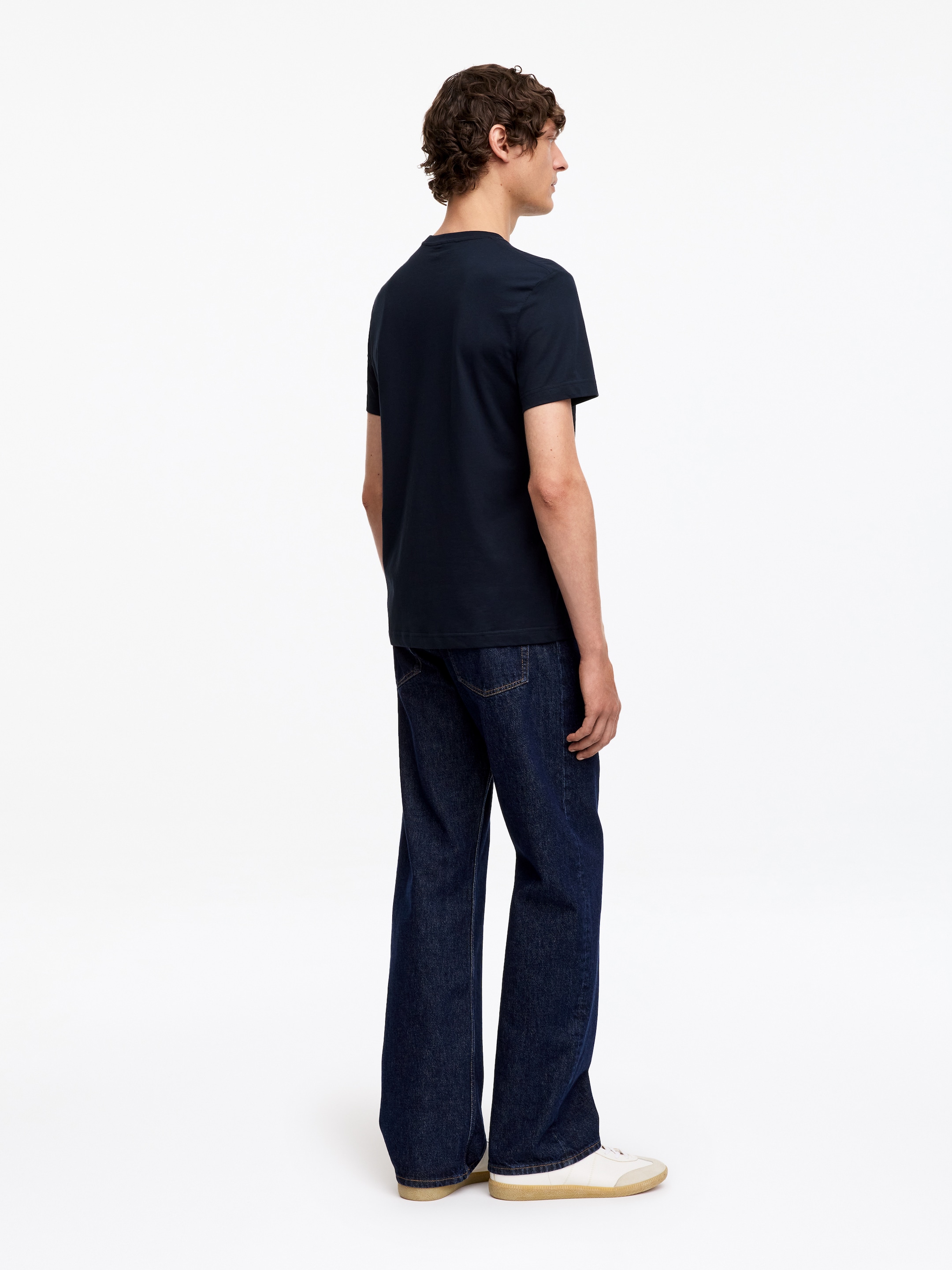 Camiseta regular fit de 170 GSM - Azul oscuro - Corte estándar - Men - StillMedia/Lookbook - 53