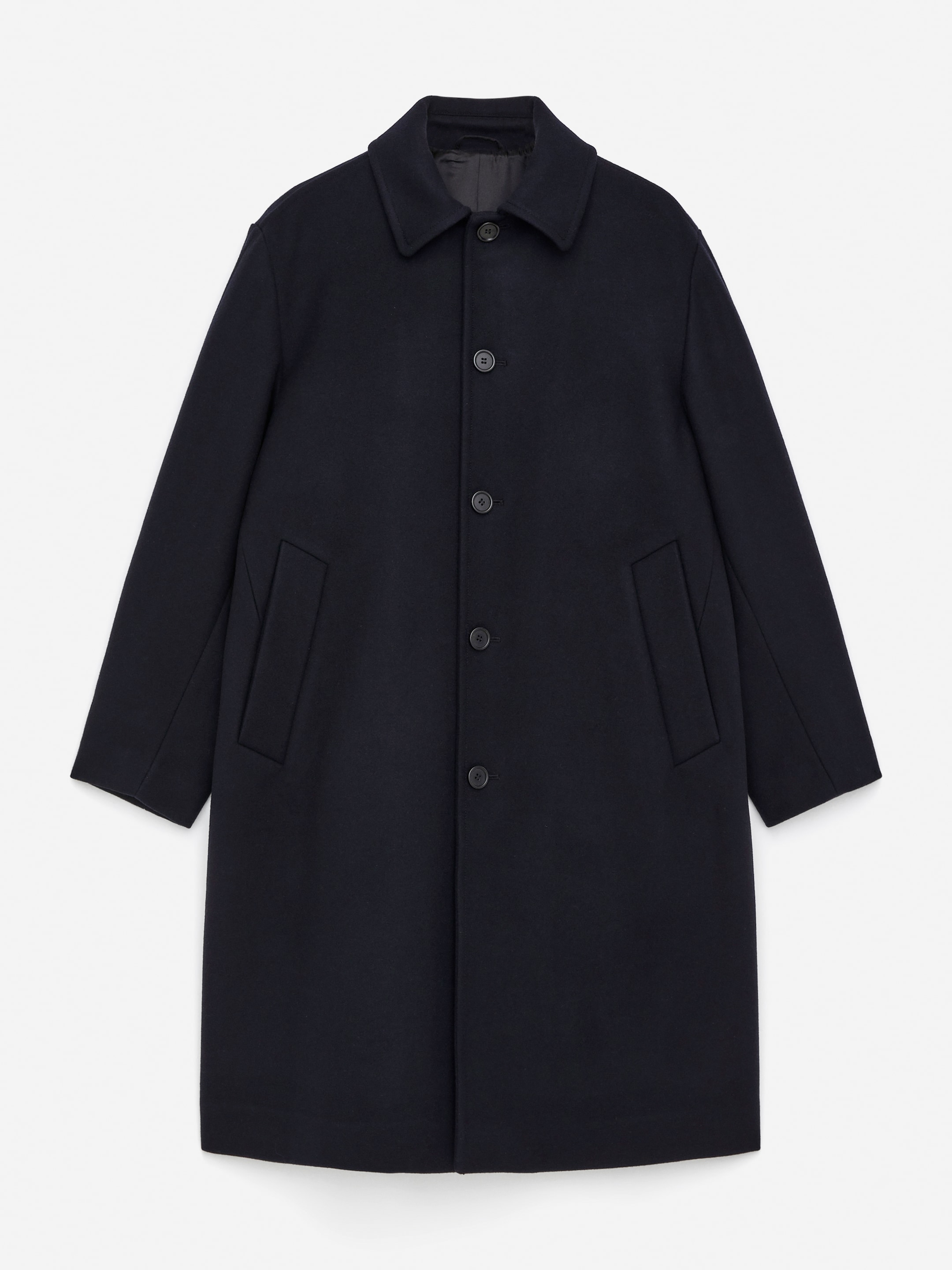 Doublé Wool-Blend Coat - Dark Blue - Oversized - Men - StillMedia/DescriptiveStillLife - 1