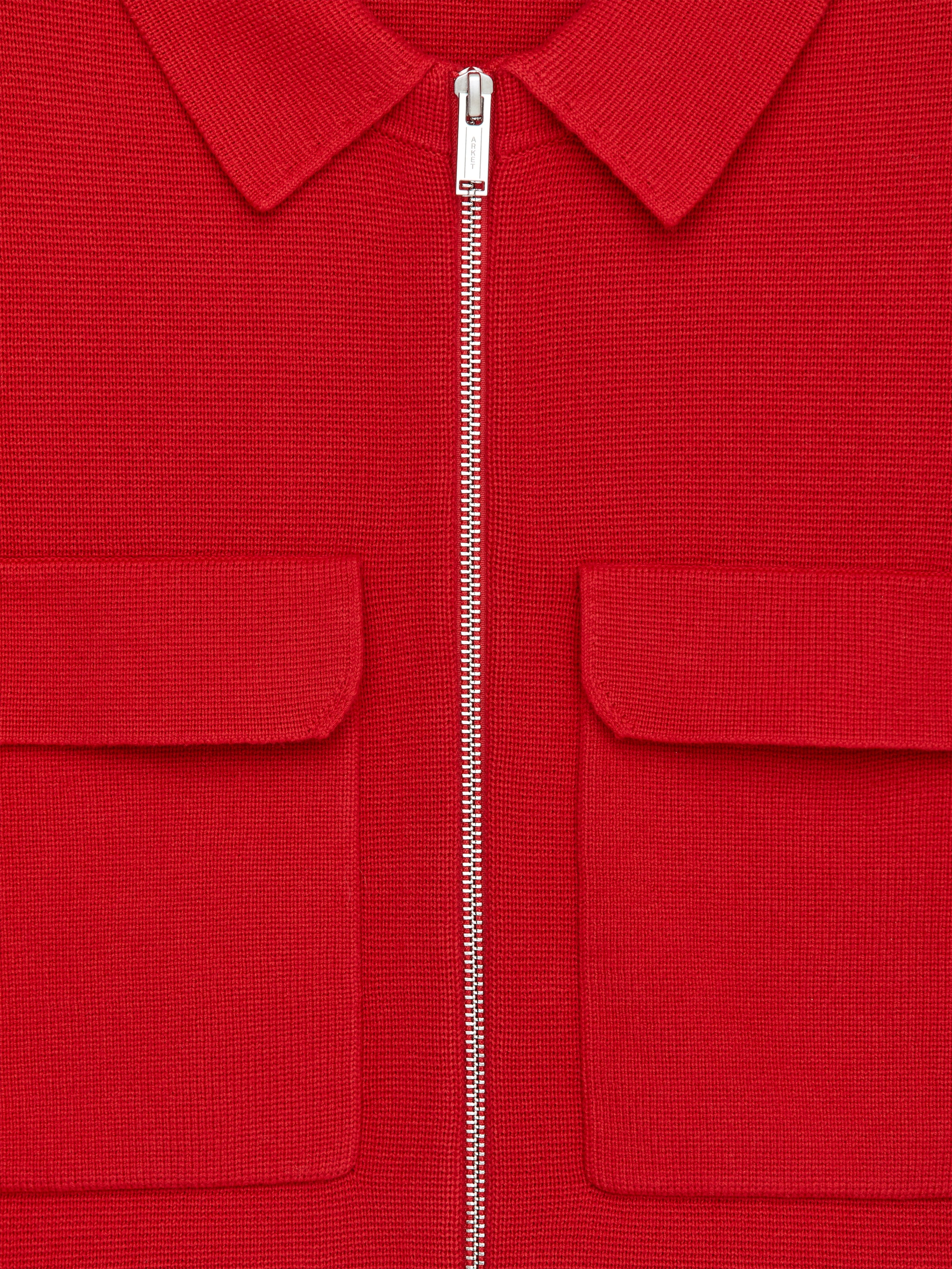 Visualizza immagine più grande: Giacca in maglia di cotone - Rosso - DONNA | H&M IT 2
