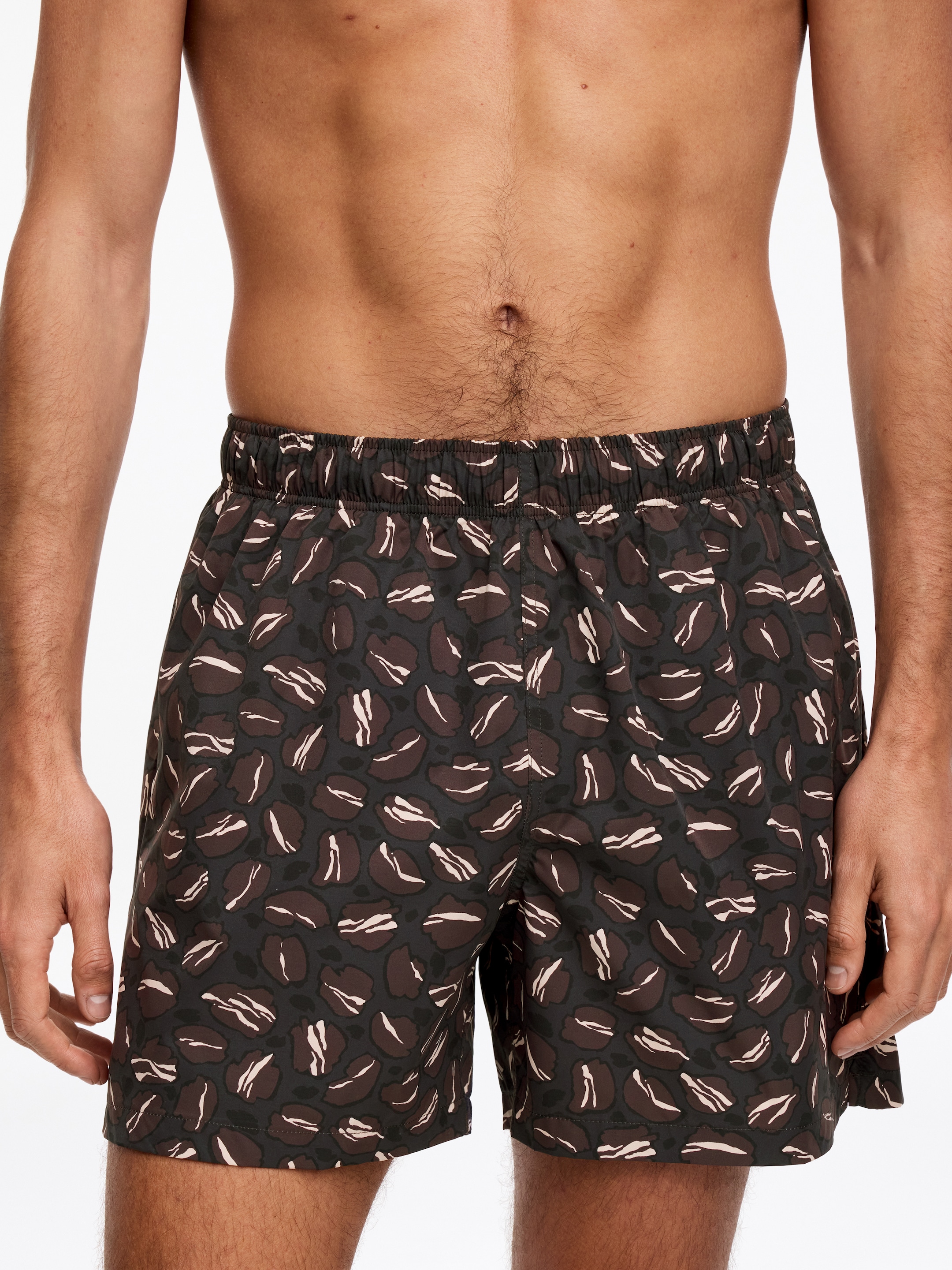 Short de bain imprimé - Marron - Homme - StillMedia/Lookbook - 5