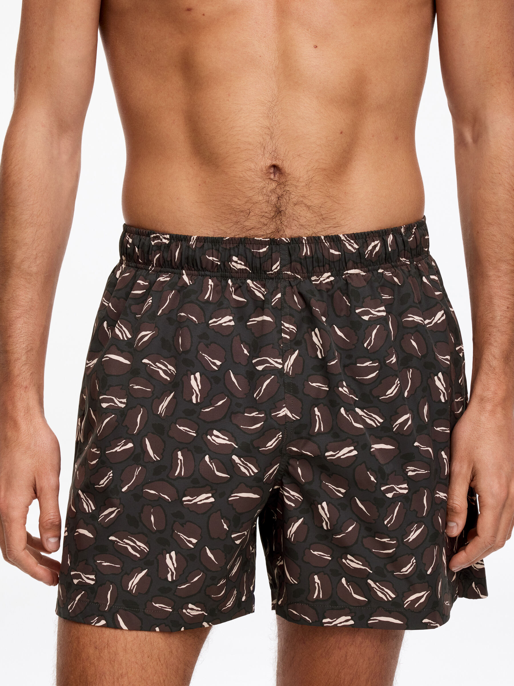 Short de bain imprimé - Marron - Homme - StillMedia/Lookbook - 5