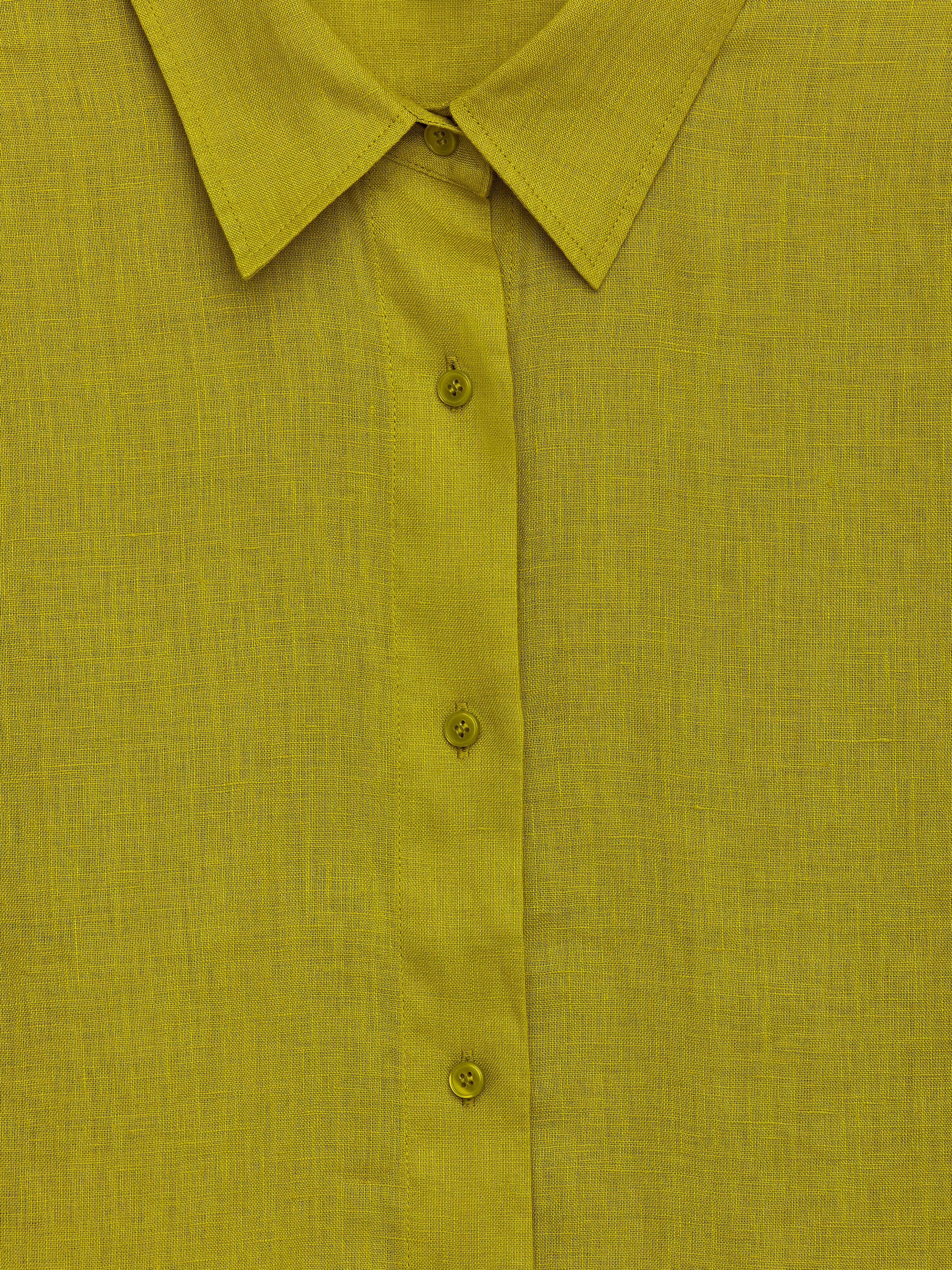 Lockeres Leinenhemd - Grün - Loose Fit - Damen - StillMedia/DescriptiveDetail - 1