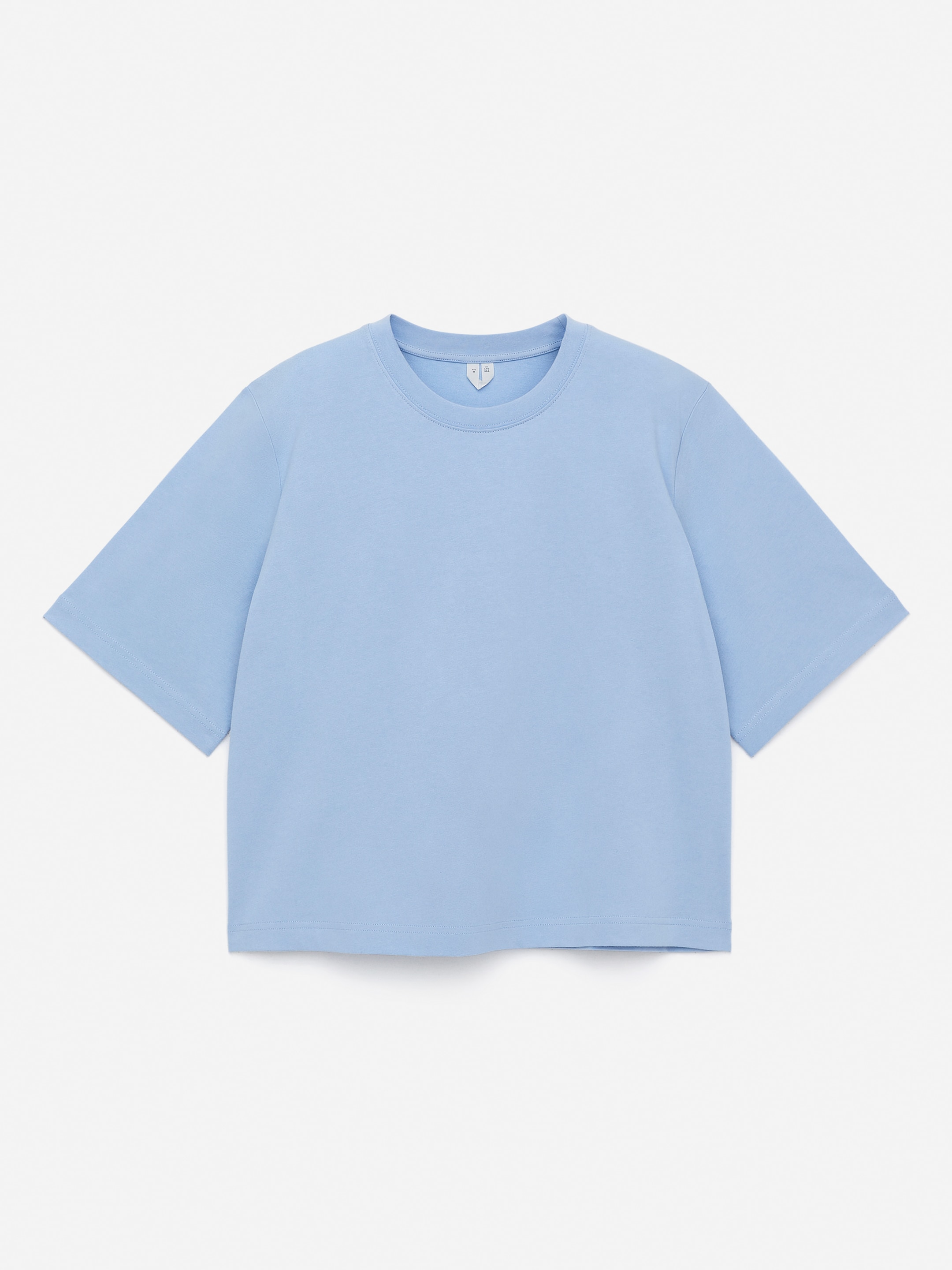Signature Boxy T-Shirt - Blue - Relaxed fit - Women - StillMedia/DescriptiveStillLife - 1