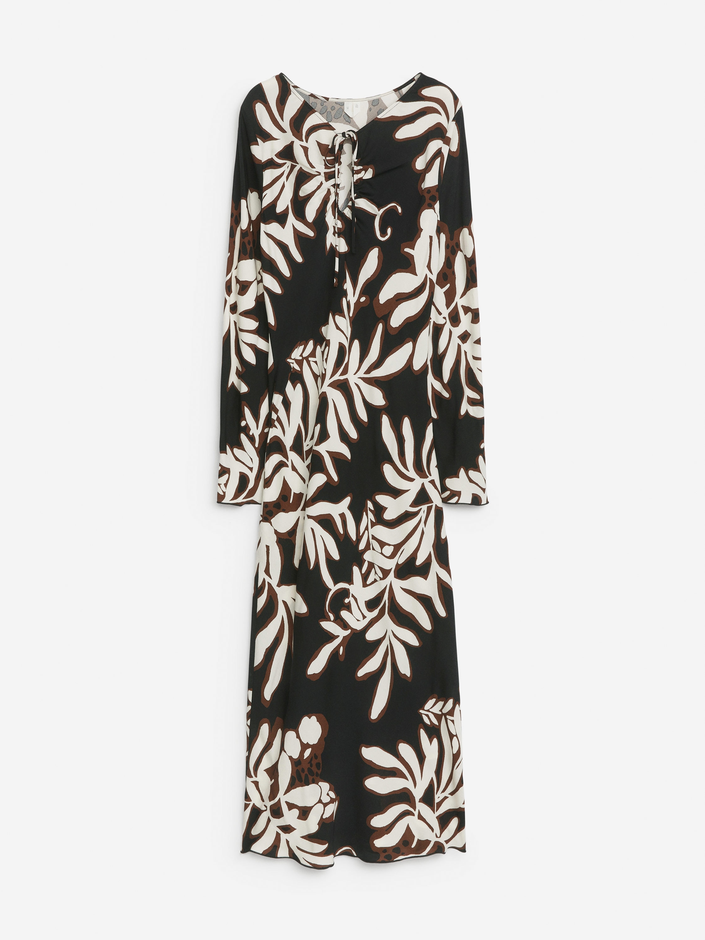 Drapiertes Maxikleid-#272628-13821