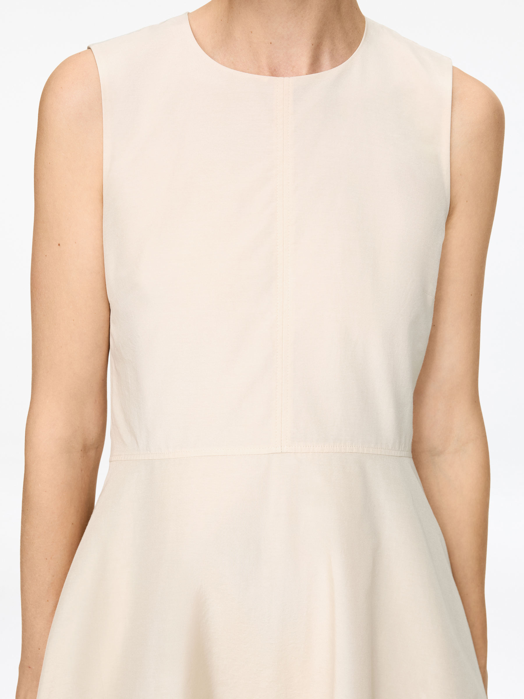 Cocoon Dress - Beige - Regular fit - Women - StillMedia/Lookbook - 4