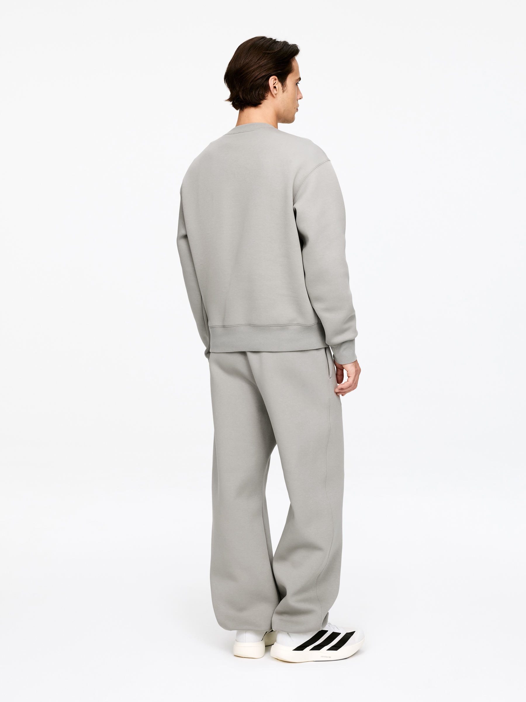 Bluza z mieszanki z bawełną - Szary - Luźny fason - Men - StillMedia/Lookbook - 4