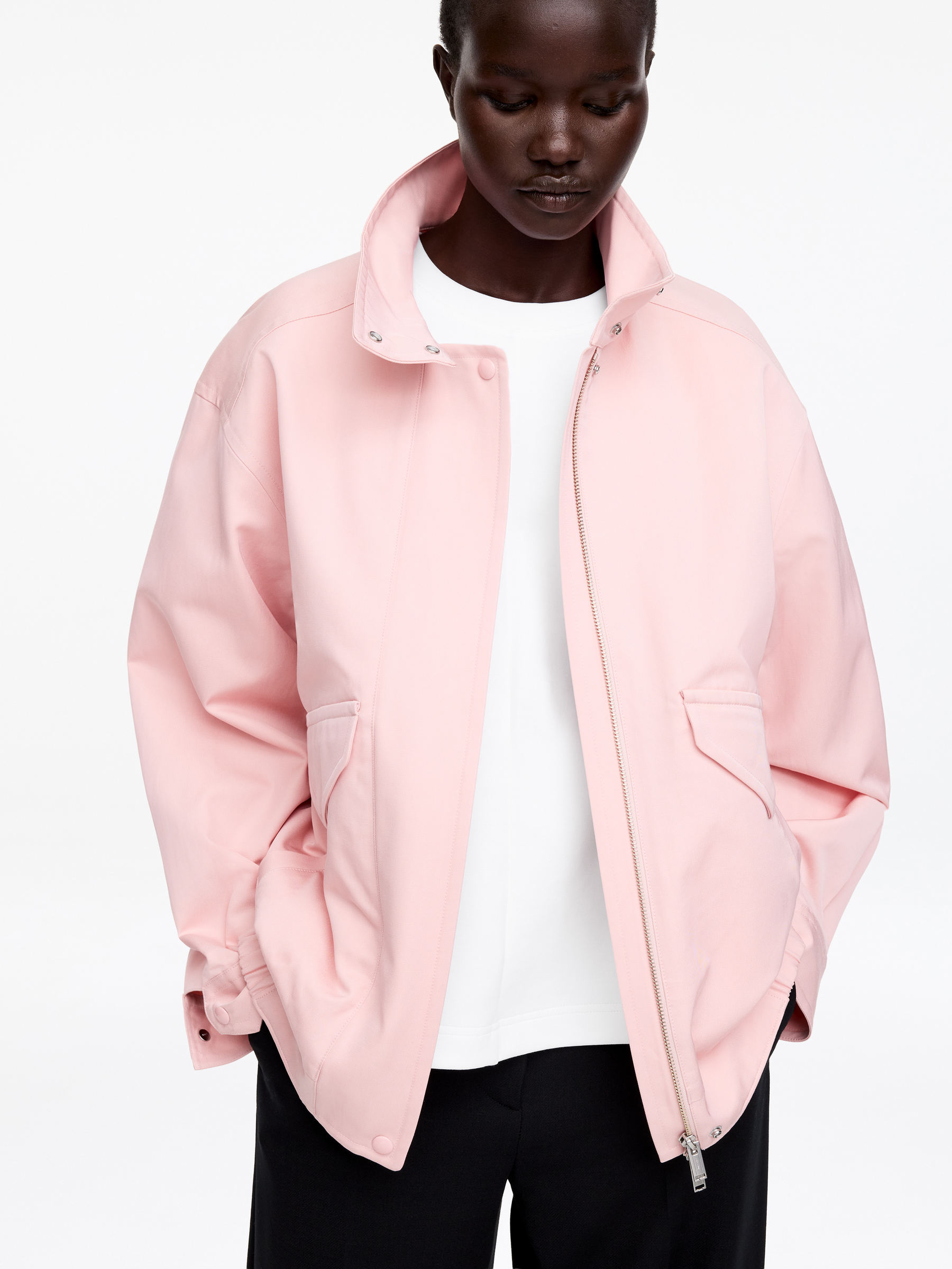 Sculptural Top - White - Regular fit - Women - StillMedia/Lookbook - 5