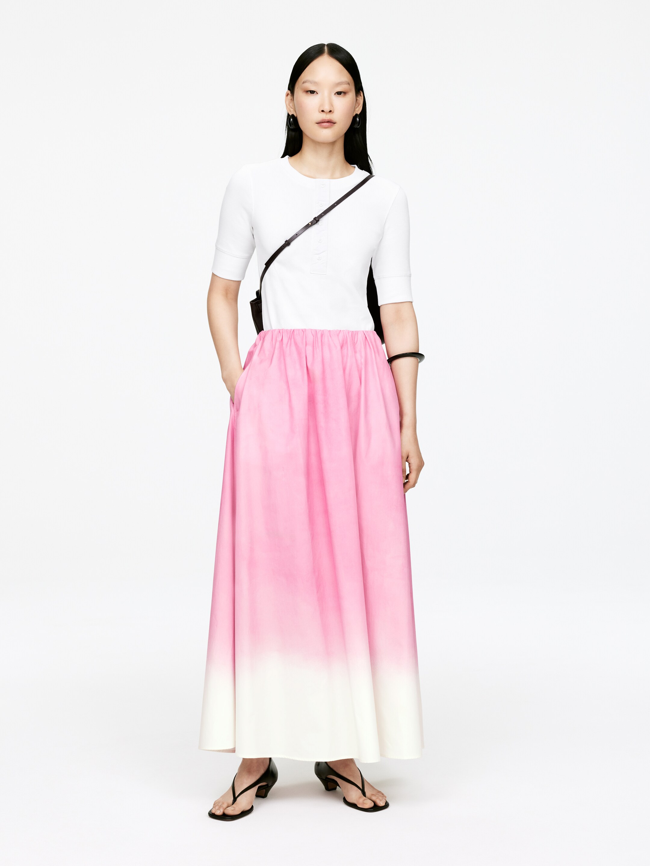 View larger image: Printed Skirt - Pink - Ladies | H&M GB 1