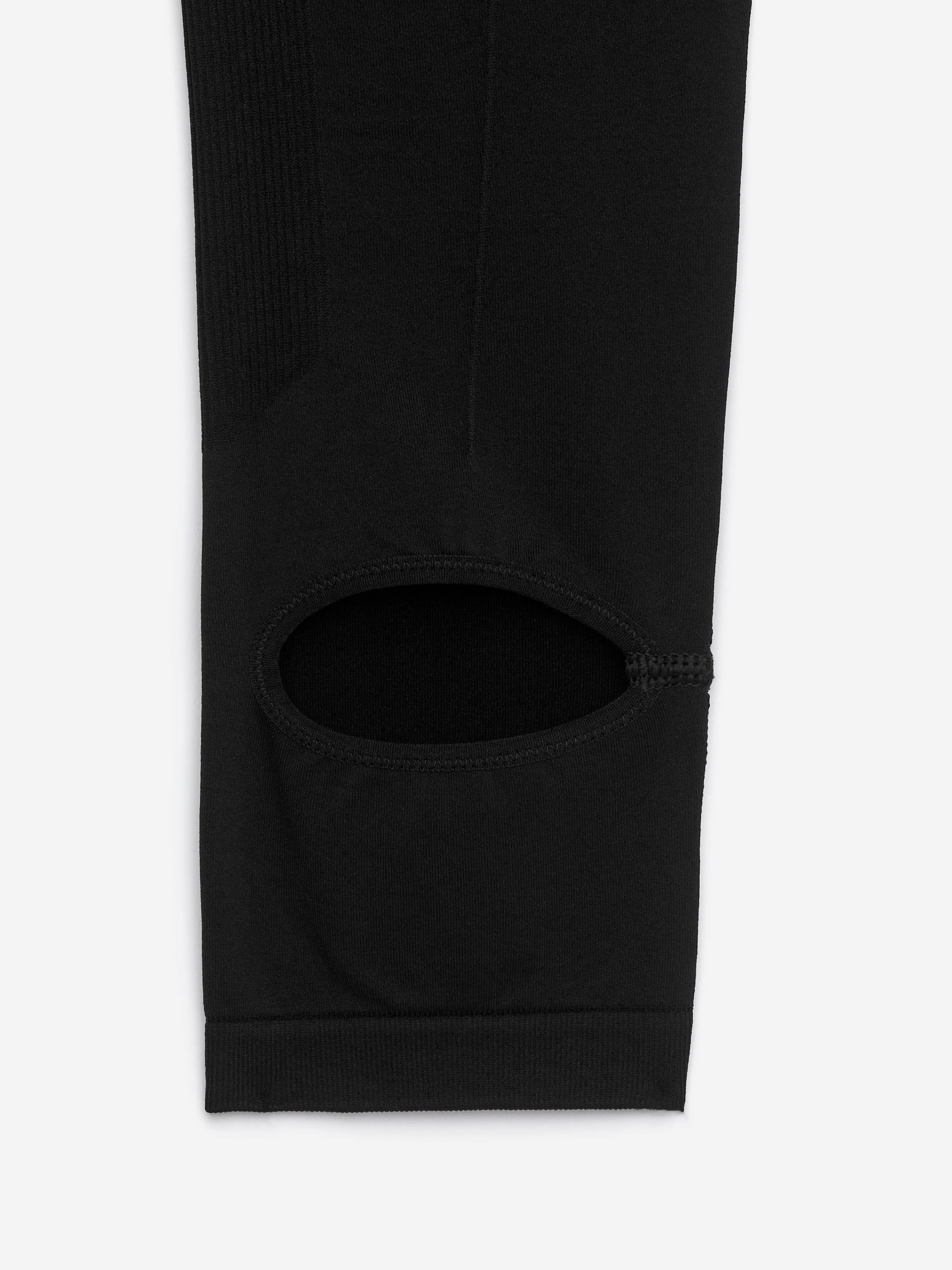Seamless Open-Heel Tights - Black - Slim fit - Women - StillMedia/DescriptiveDetail - 3