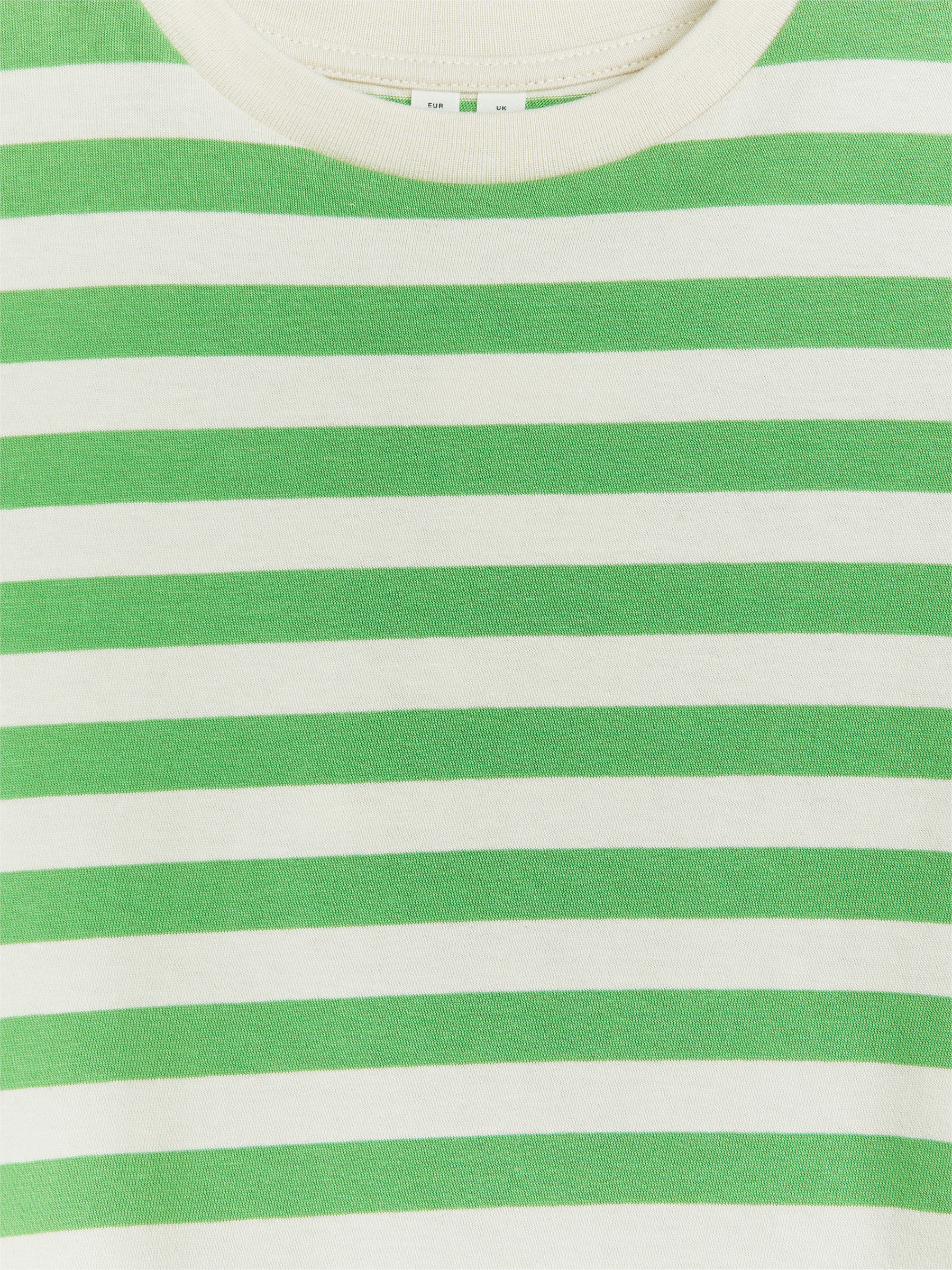 Long-Sleeved T-Shirt - Green/Off-White - Regular fit - Children - StillMedia/DescriptiveDetail - 2