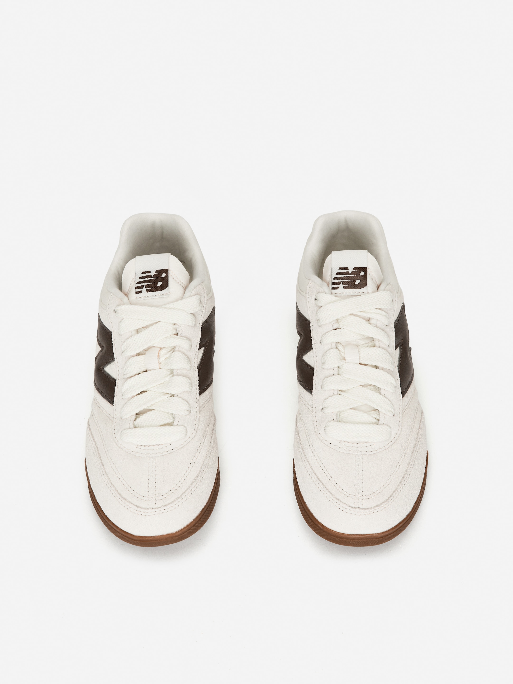 Sneaker RC42 aus Veloursleder von New Balance - Cremeweiß - Damen - StillMedia/DescriptiveStillLife - 3