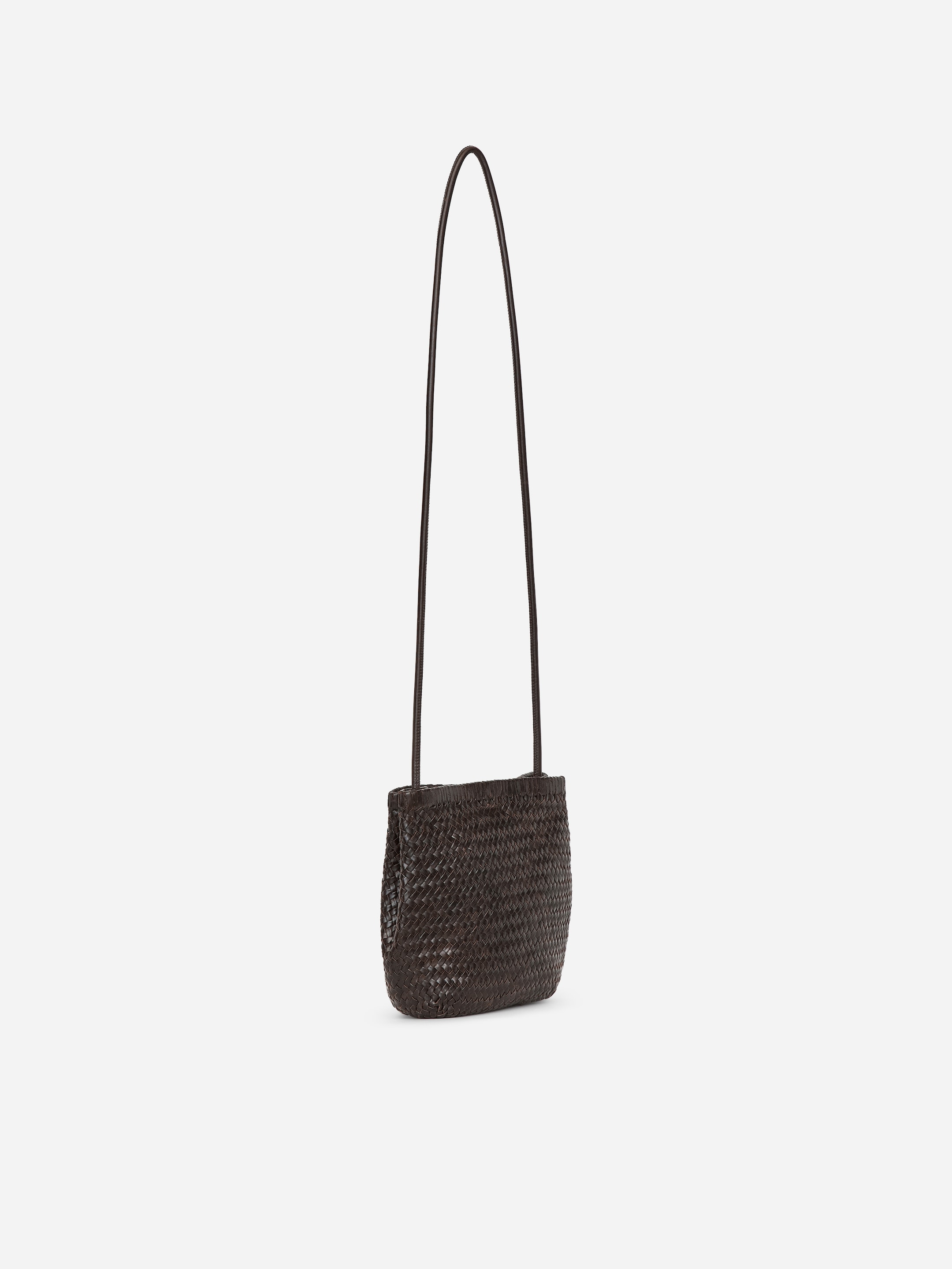 Umhängetasche aus Leder - Dunkelbraun - women - StillMedia/DescriptiveStillLife - 2
