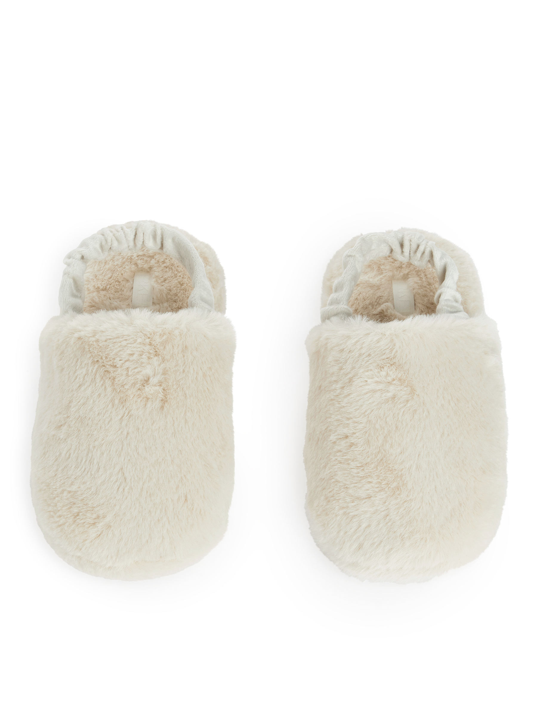 Hausschuhe aus Teddystoff - Cremeweiß - Kinder - StillMedia/DescriptiveStillLife - 5