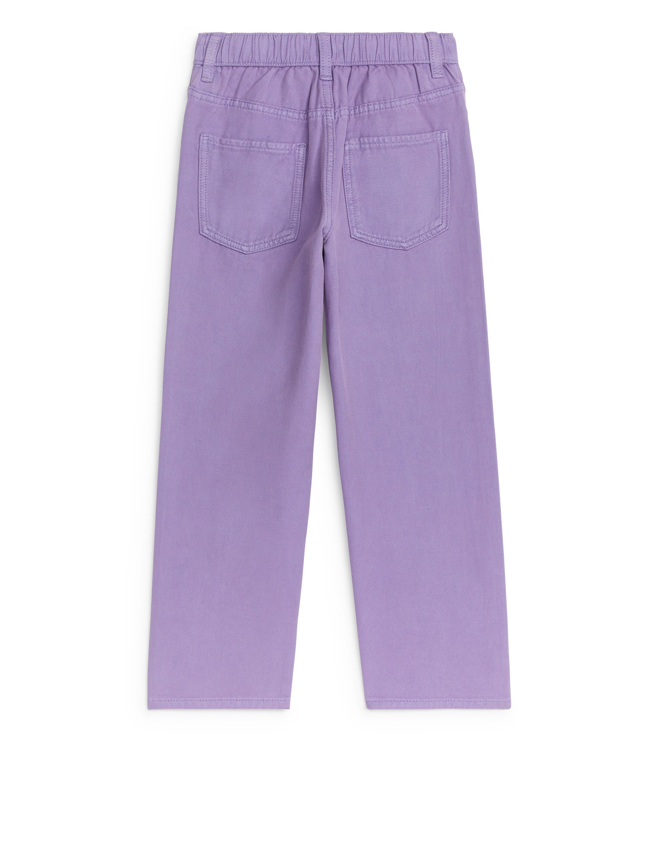 Ingrandisci l'immagine: Pull-On Denim Trousers - Lilac - BAMBINO | H&M CH 2