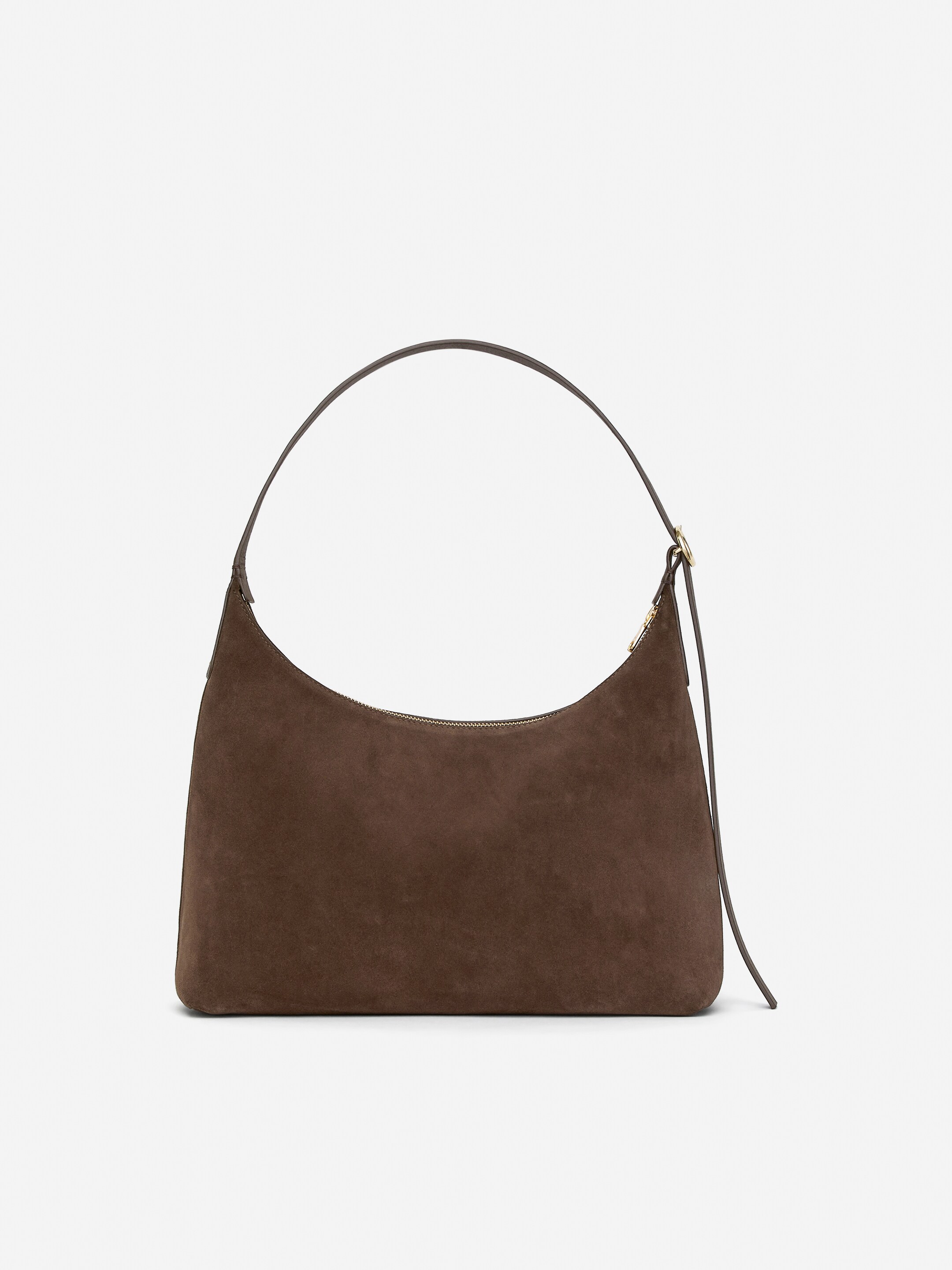 Grösseres Bild ansehen: Schultertasche aus Veloursleder - Braun - DAMEN | H&M CH 3
