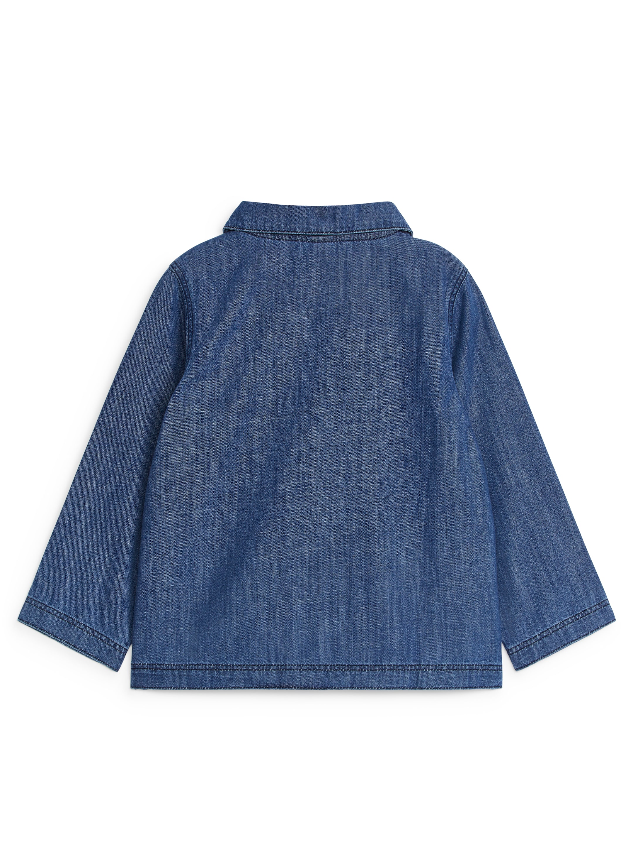 Popover-skjorta - Mellanblå - Regular fit - Children - StillMedia/DescriptiveStillLife - 2