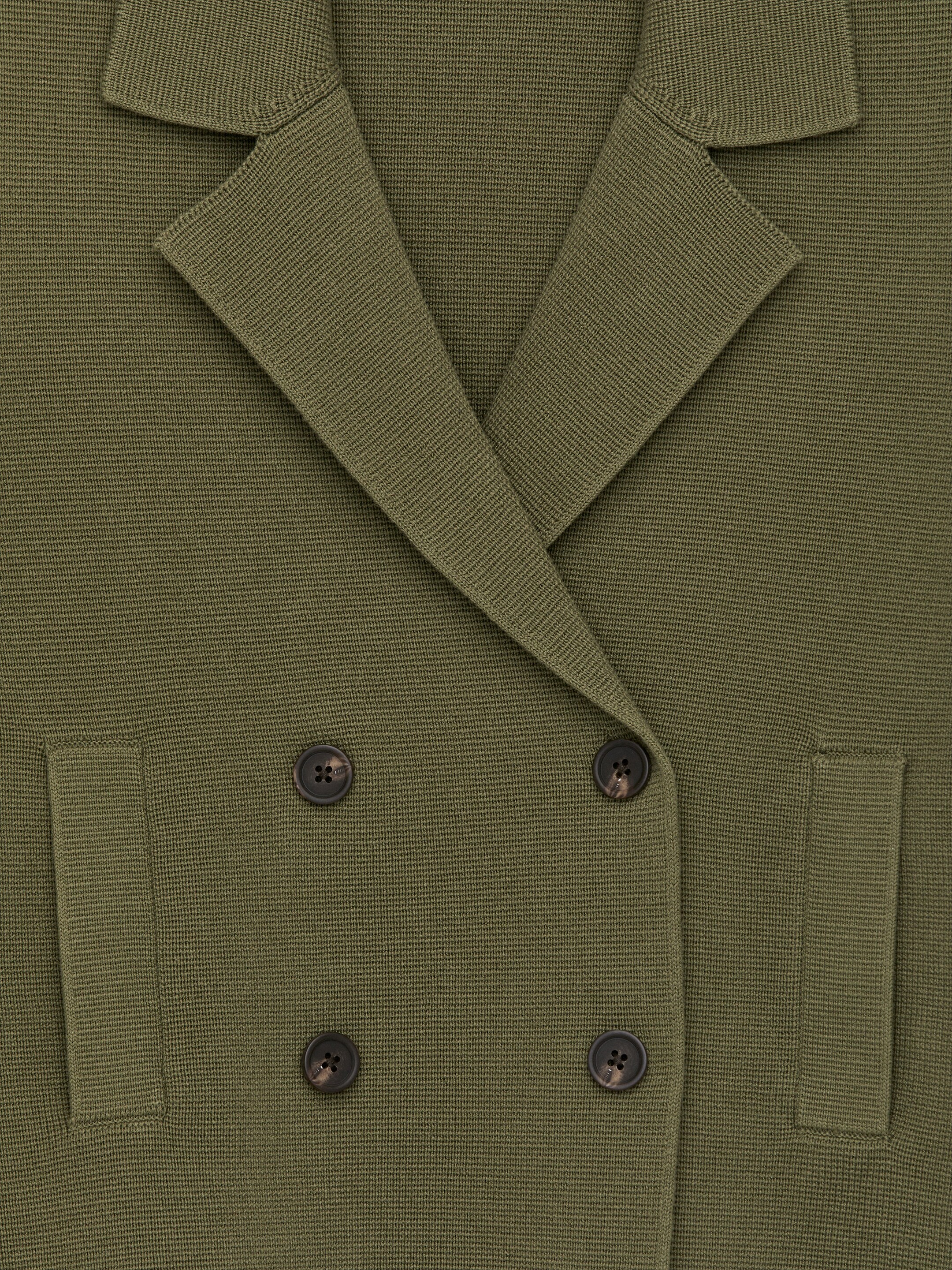 Nagyobb kép megtekintése: Kötött Pamutdzseki - Khaki Green - NŐI | H&M HU 2