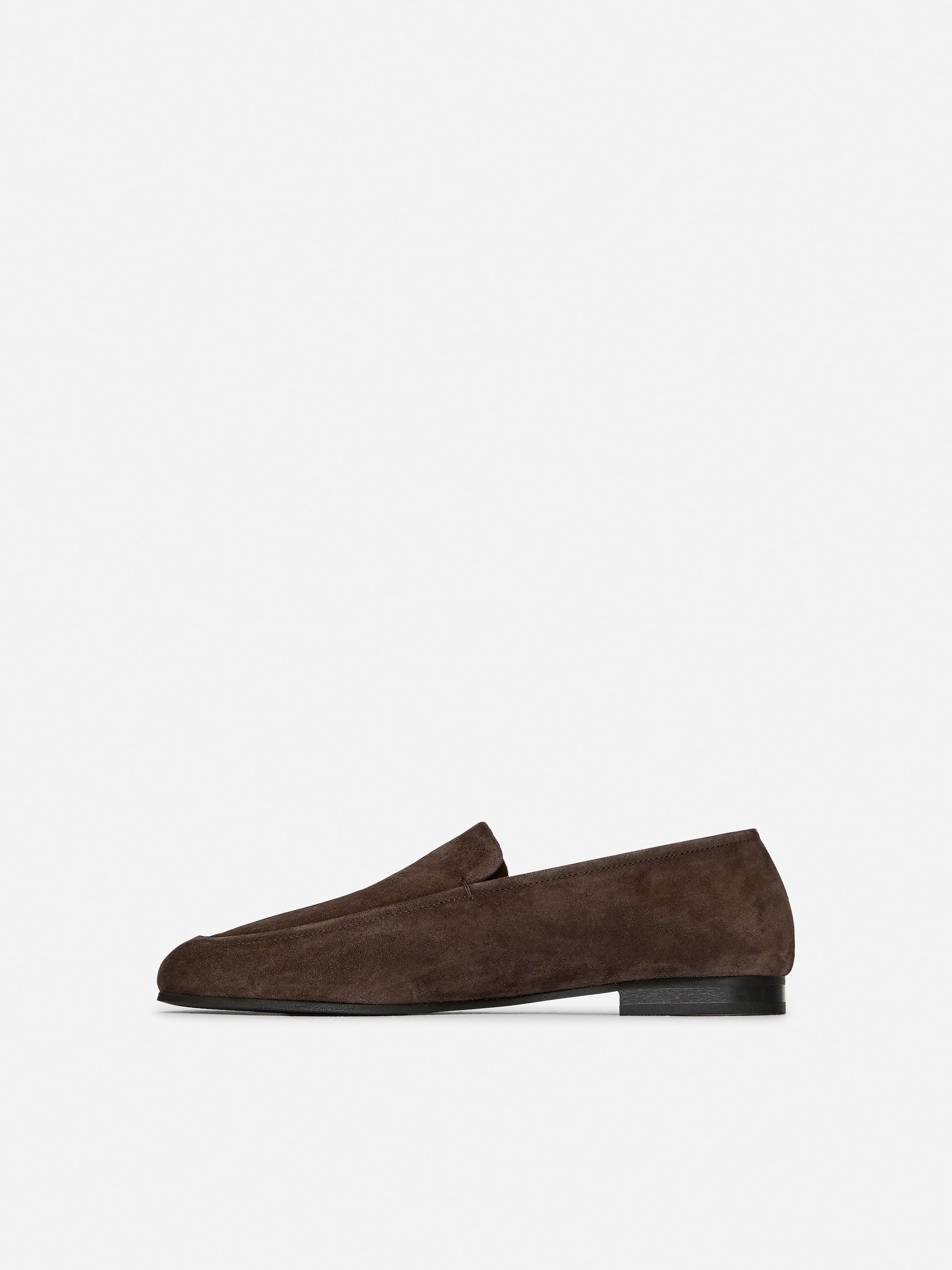 Grotere afbeelding bekijken: Slim Suede Loafers - Brown - DAMES | H&M BE 3