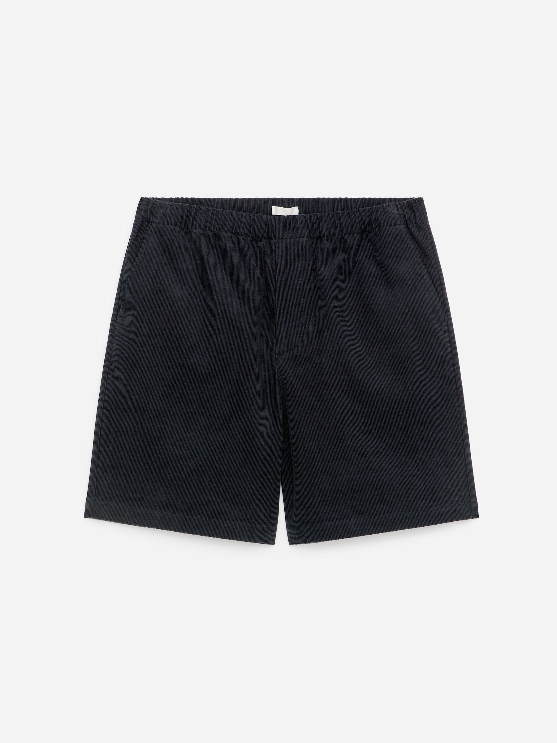 Corduroy Shorts - Dark Blue - Relaxed fit - Men - StillMedia/DescriptiveStillLife - 1