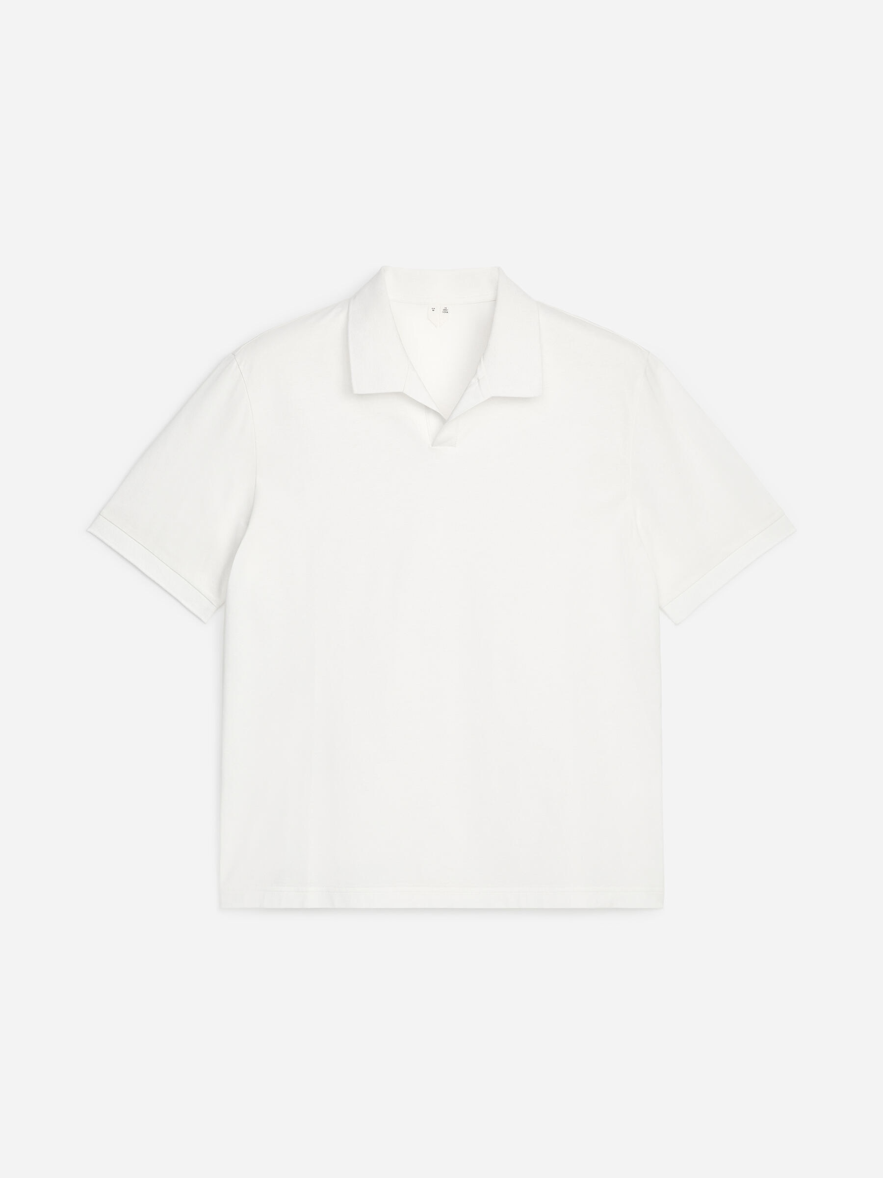 Short-Sleeve Polo Shirt - White - Regular fit - Men - StillMedia/DescriptiveStillLife - 1