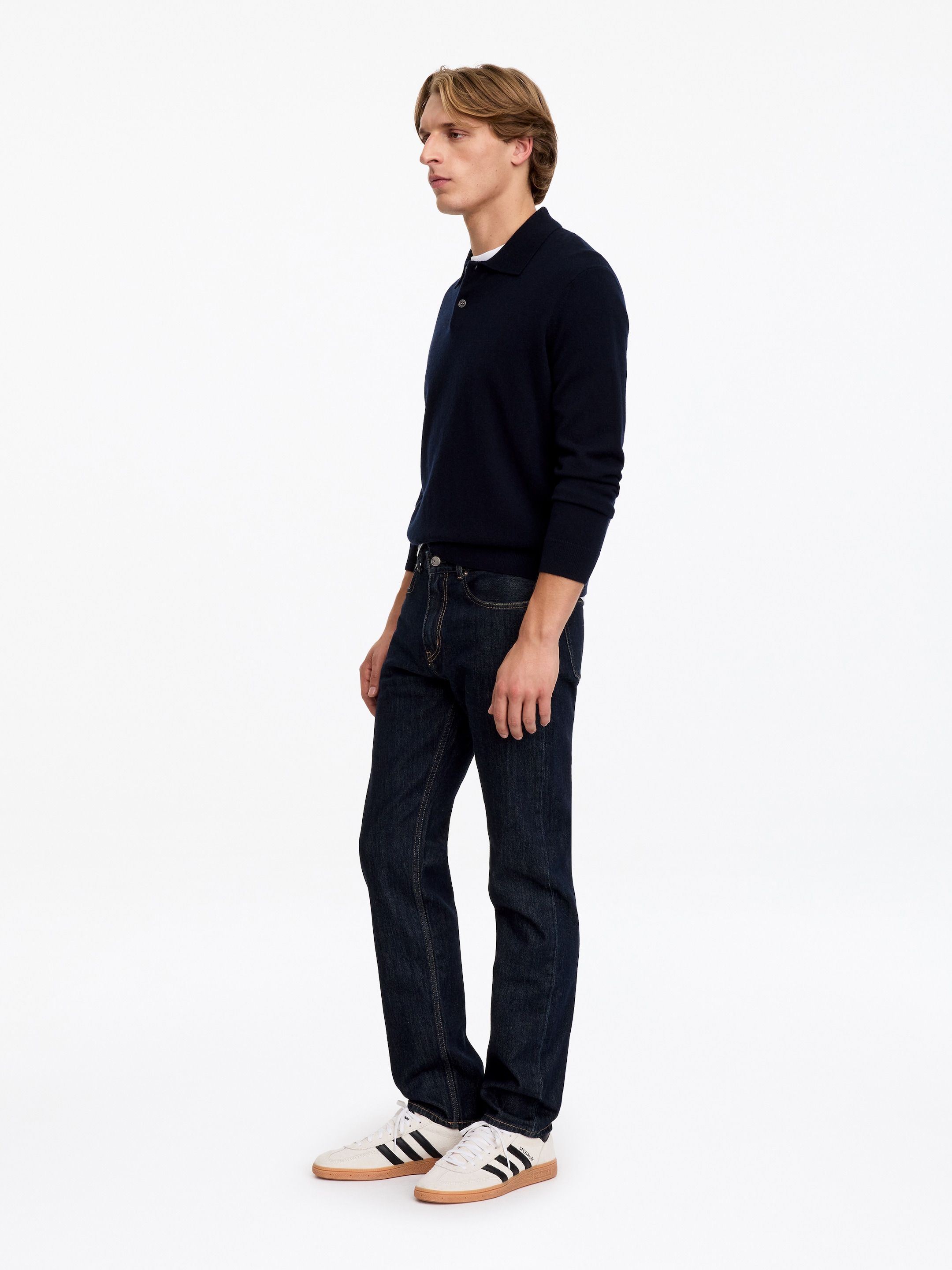 PARK Regular Jeans - Dark Blue - Regular fit - men - StillMedia/Lookbook - 4
