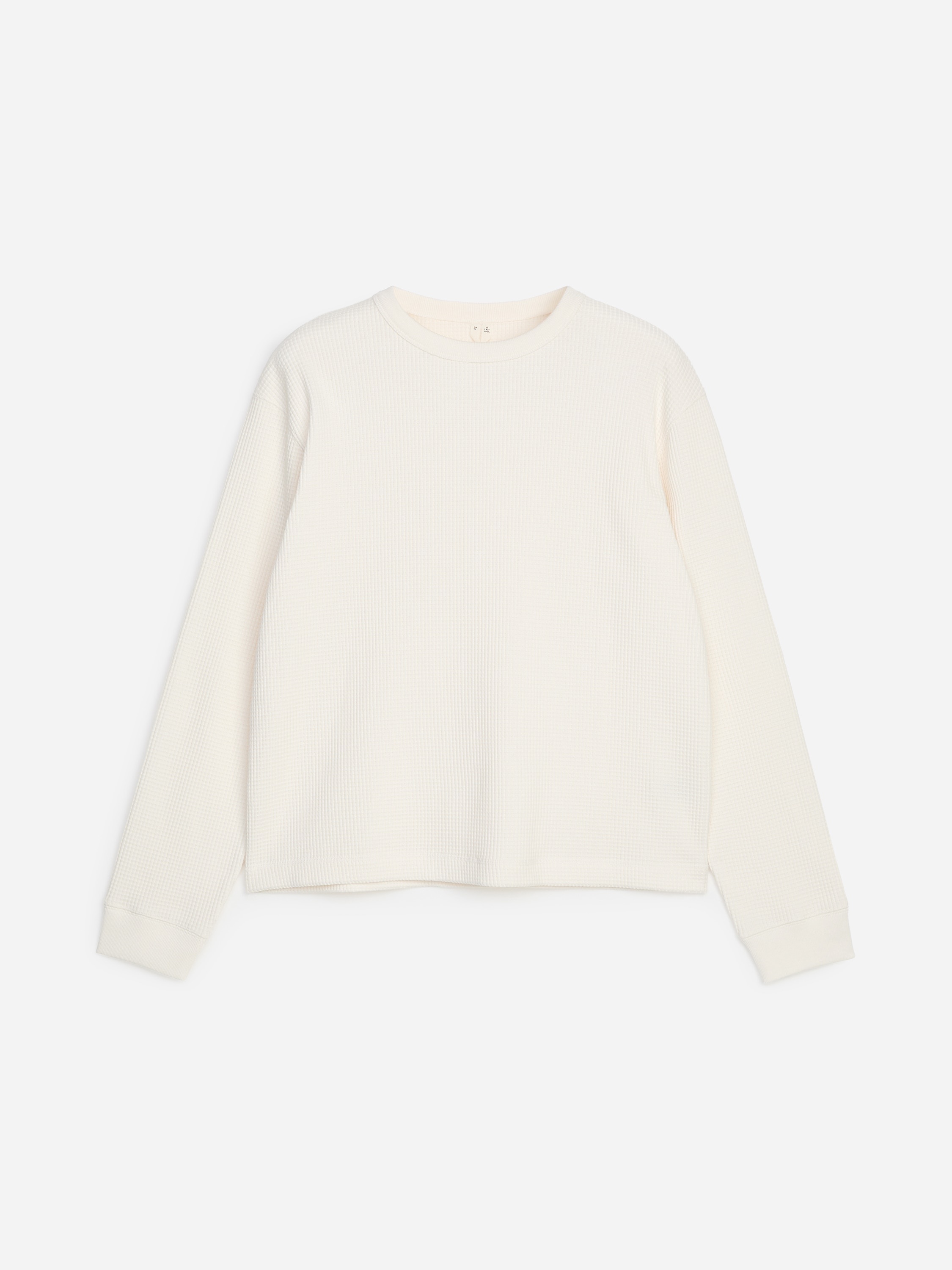 ARKET ACTIVE Waffle Top – Off White – ARKET WW