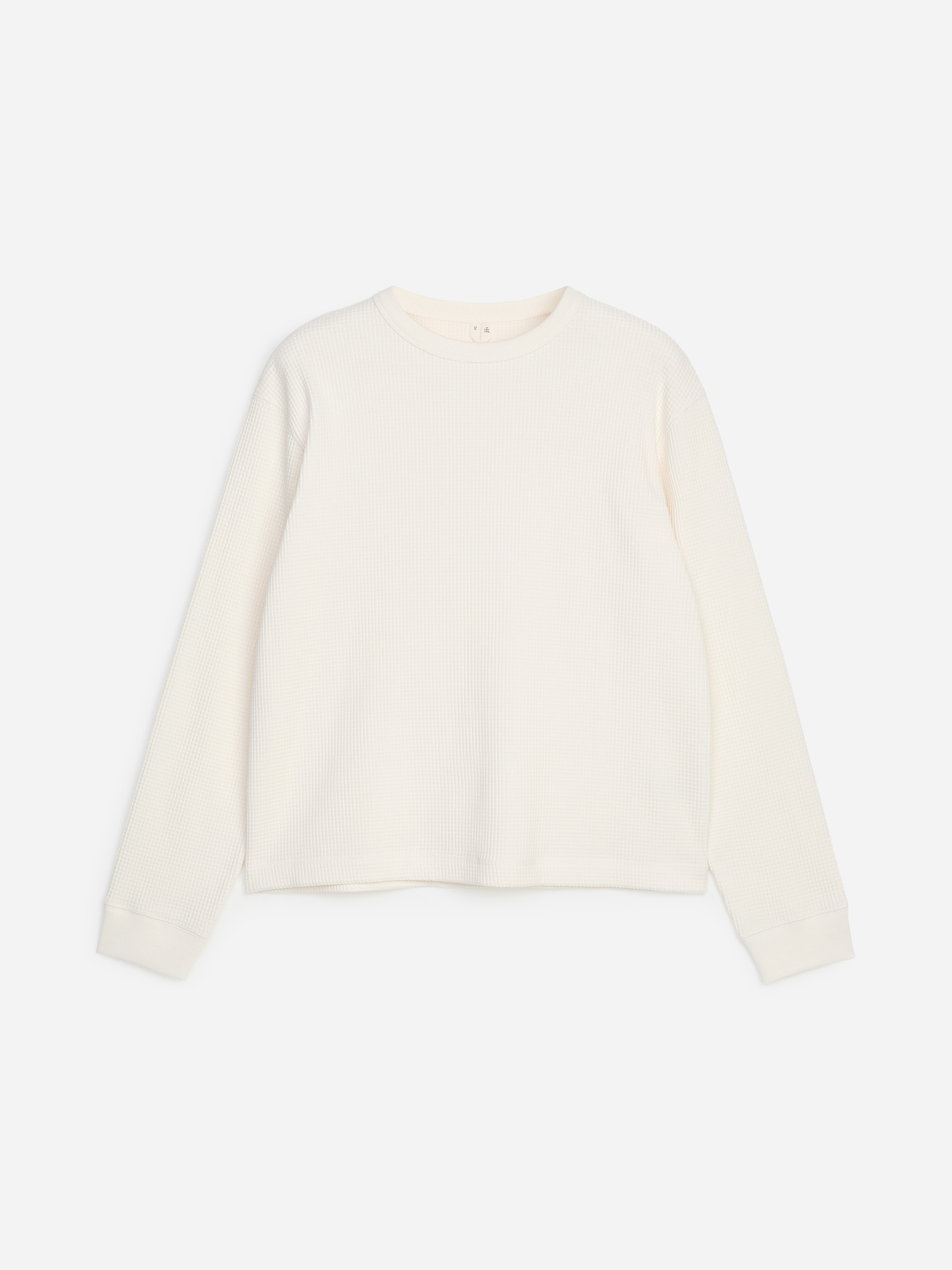 ARKET ACTIVE Waffle Top - Off White - Regular fit - Men - StillMedia/DescriptiveStillLife - 6