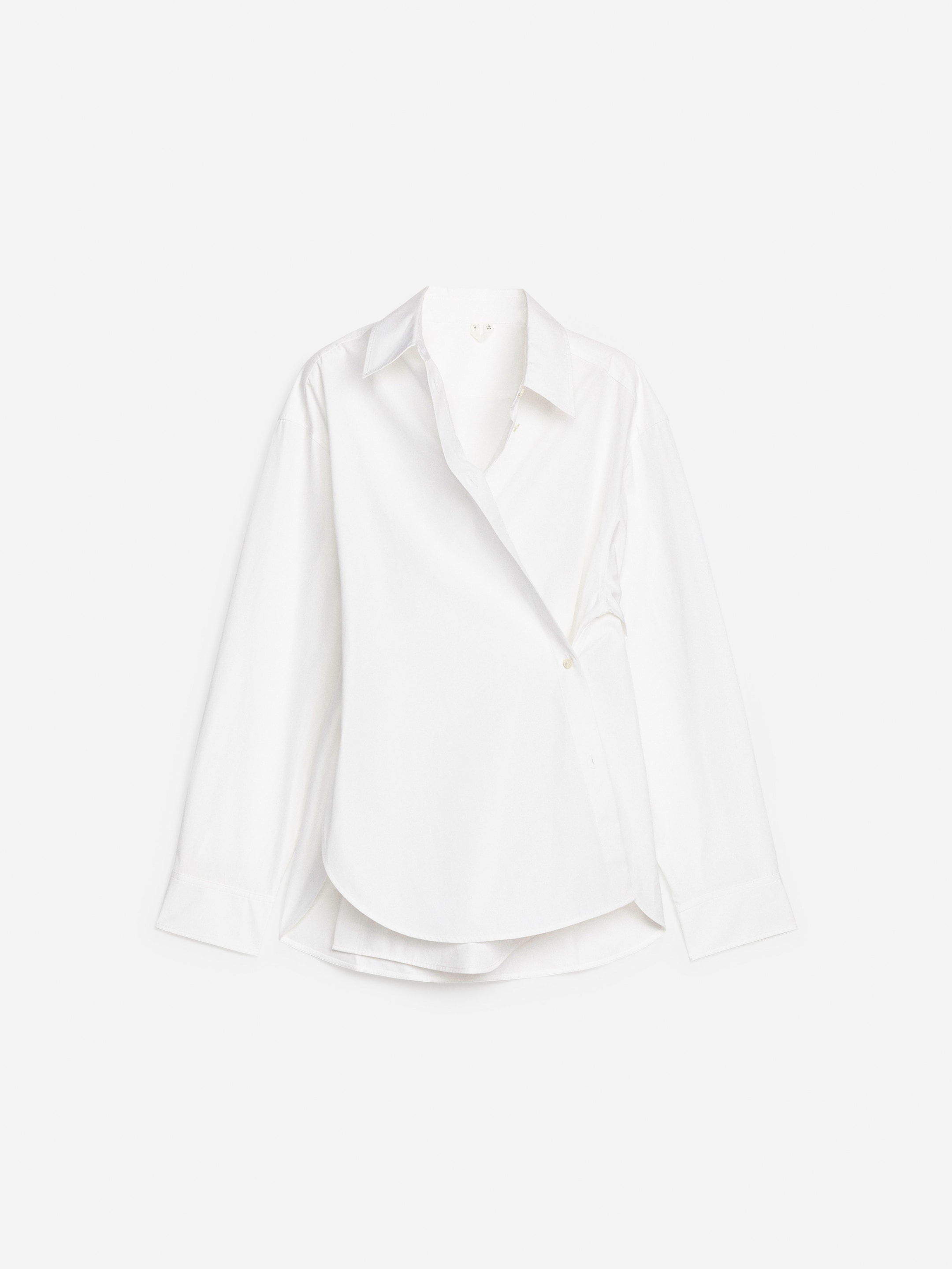 Two-Way Poplin Shirt-#FFFFFF-12491