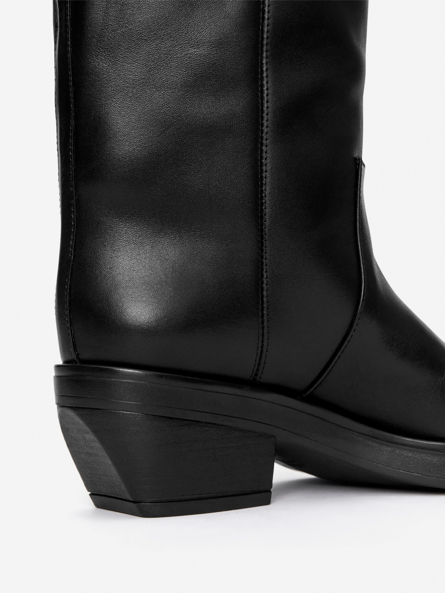 Bottes en cuir - Noir - 3