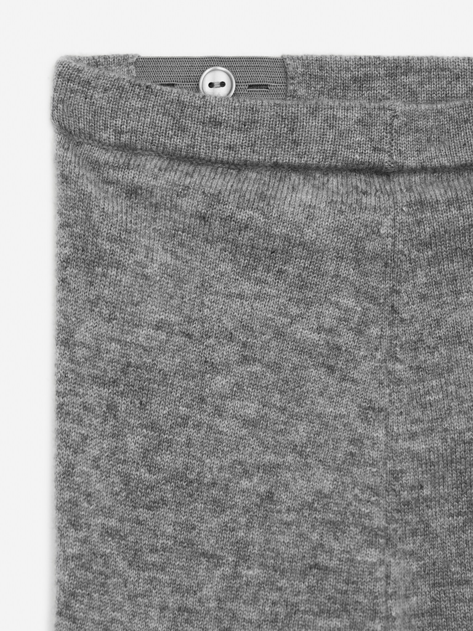 Kaszmirowe spodnie dla niemowlaka - Szary - 3