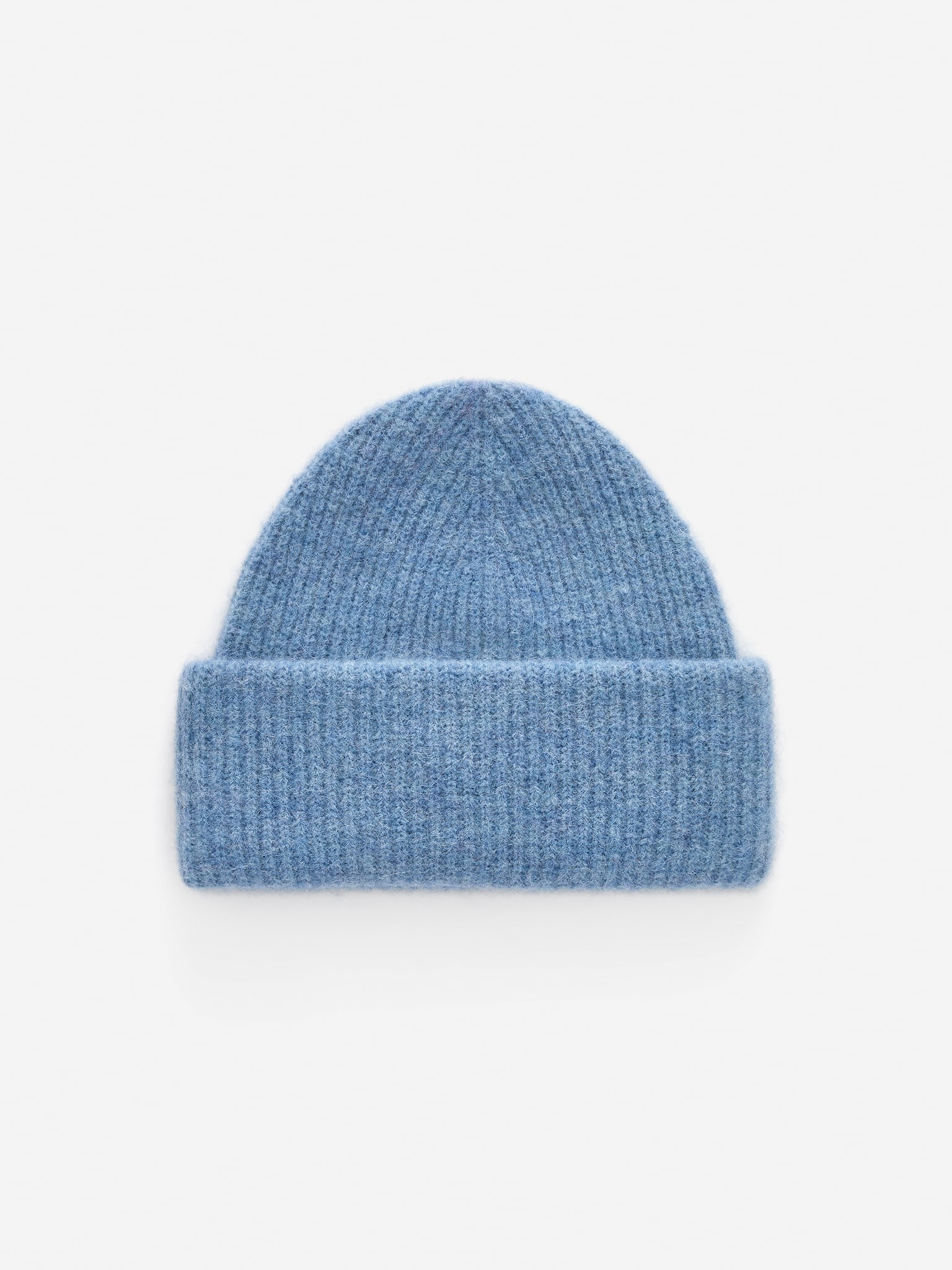 Bonnet en mélange d'alpaga et de laine mérinos - Bleu poudré/Rouge/Vert/Rouge/Beige/Violet/Gris foncé/Noir - 1